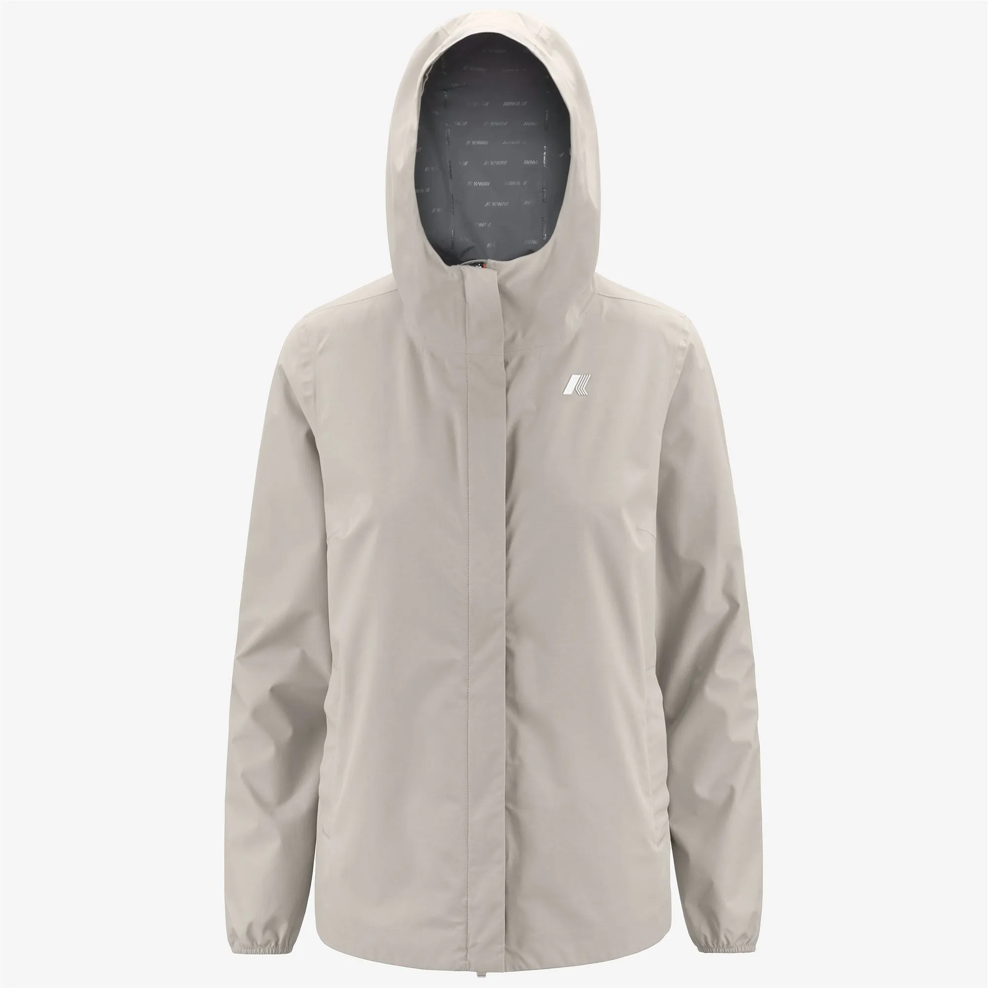 MARGUERITE STRETCH DOT - Jackets - Mid - Woman - BEIGE LT sold by K-Way