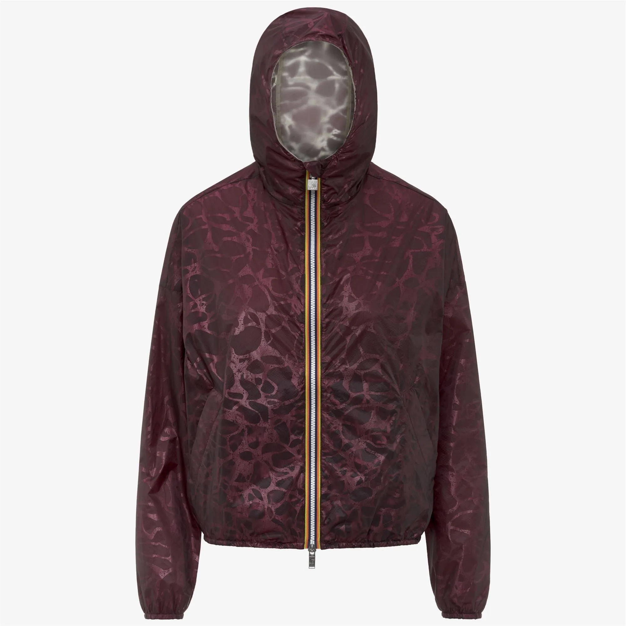 LAURETTE SUPER LIGHT LAMI DOUBLE - Jackets - Short - Woman - Violet-Beige Laminated sold by K-Way