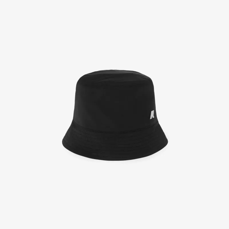 SHAVIT PLUS DOUBLE - Headwear - Hat - Unisex - Black Pure-BEIGE LT made by K-Way