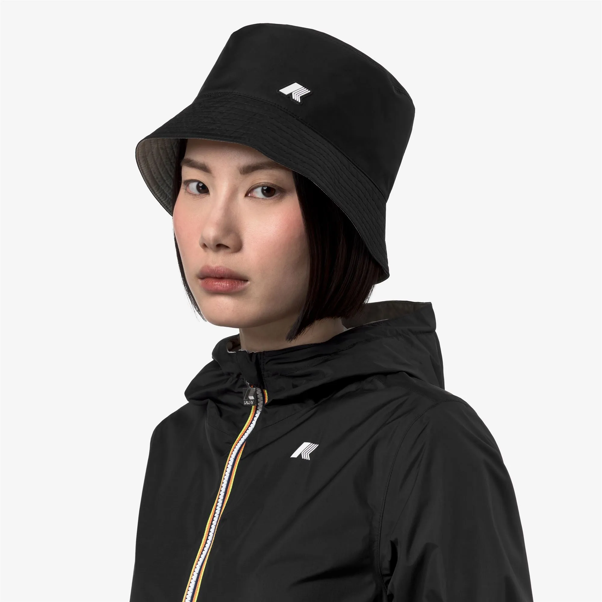 SHAVIT PLUS DOUBLE - Headwear - Hat - Unisex - Black Pure-BEIGE LT sold by K-Way product image thumbnail 3