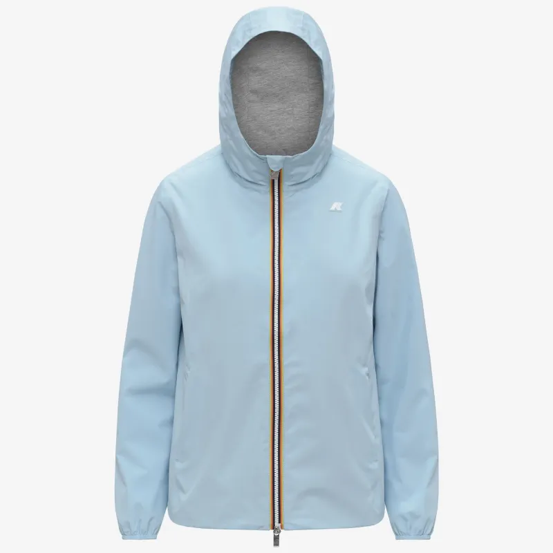 MARGUERITE STRETCH POLY JERSEY - Jackets - Mid - Woman - Blue Dream made by K-Way