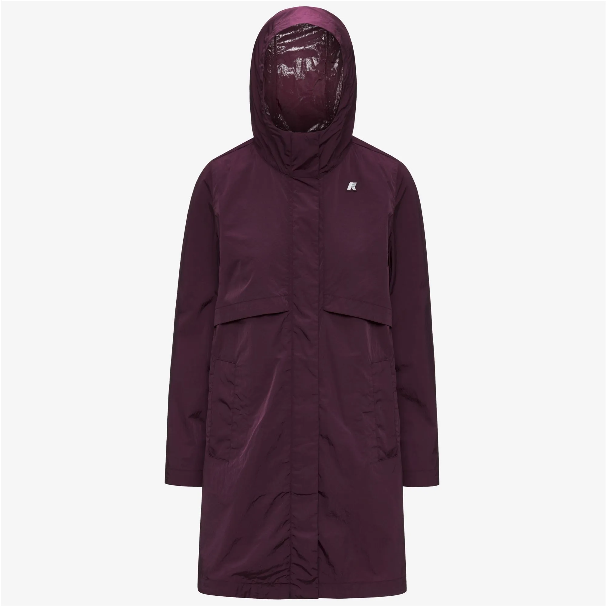 SOPHILENE SATIN GLASS - Jackets - Mid - Woman - Violet Mauve Wine sold by K-Way