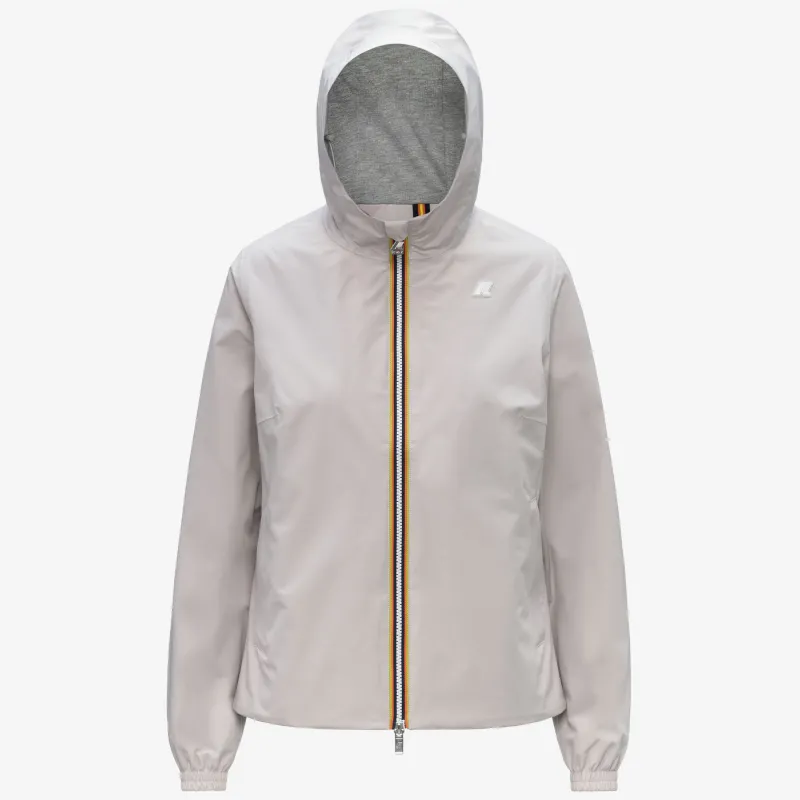 LIL 2.0 STRETCH POLY JERSEY - Jackets - Short - Woman - BEIGE LT made by K-Way