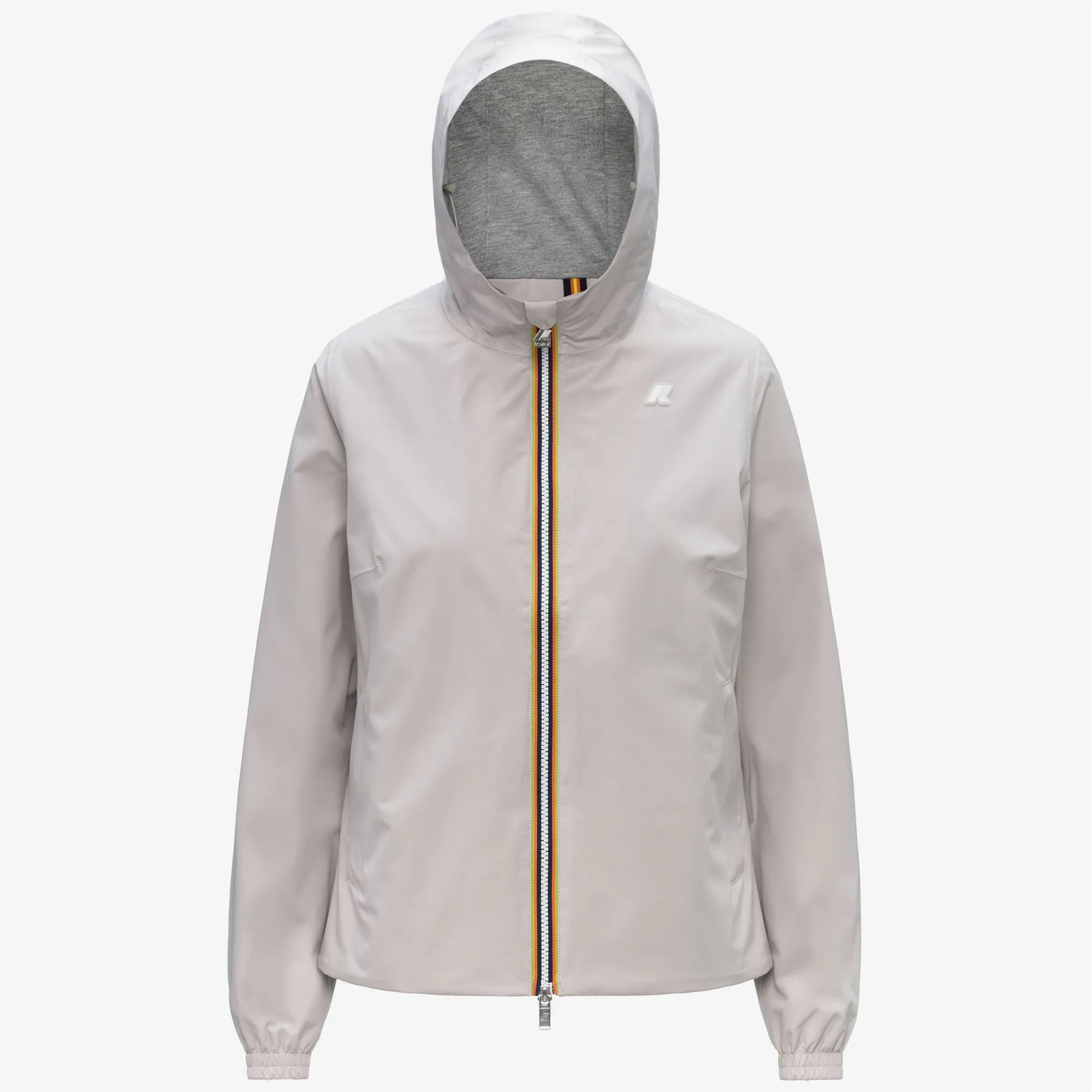 LIL 2.0 STRETCH POLY JERSEY - Jackets - Short - Woman - BEIGE LT sold by K-Way