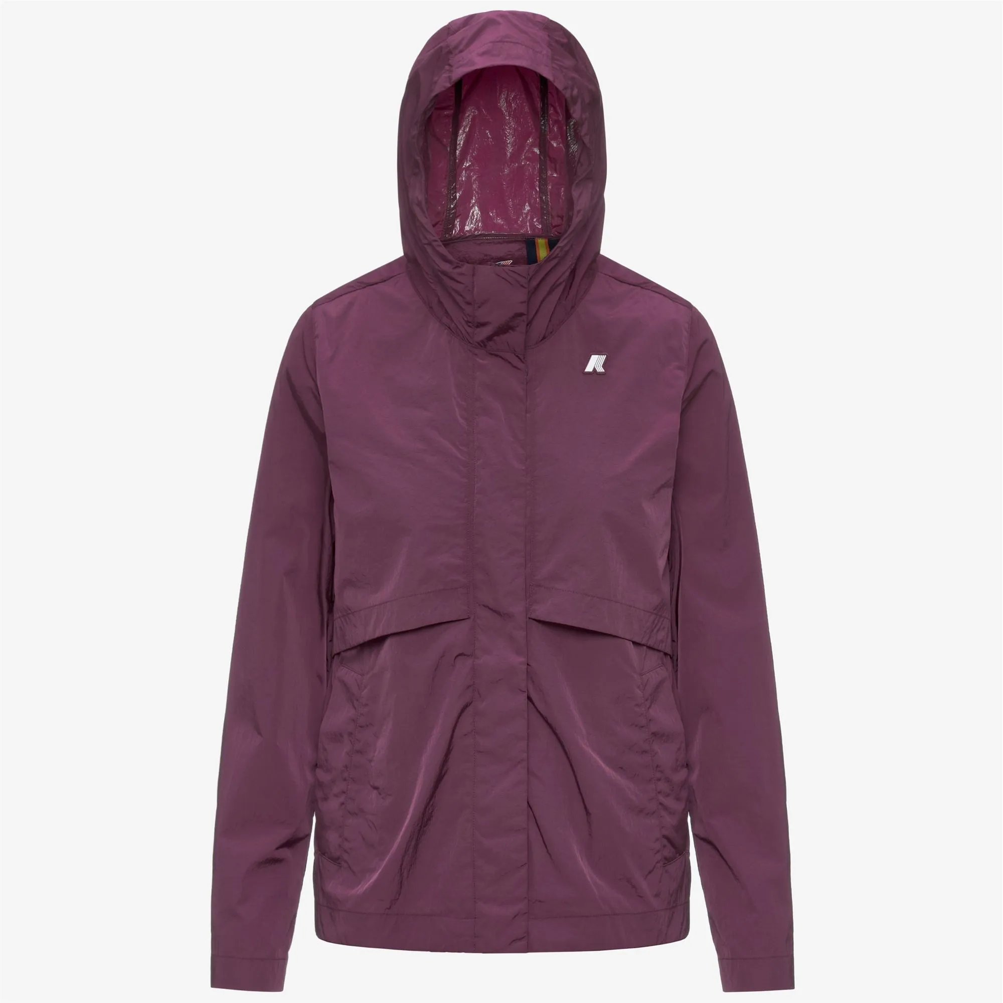 SOPHILE SATIN GLASS - Jackets - Short - Woman - Violet Mauve Wine sold by K-Way