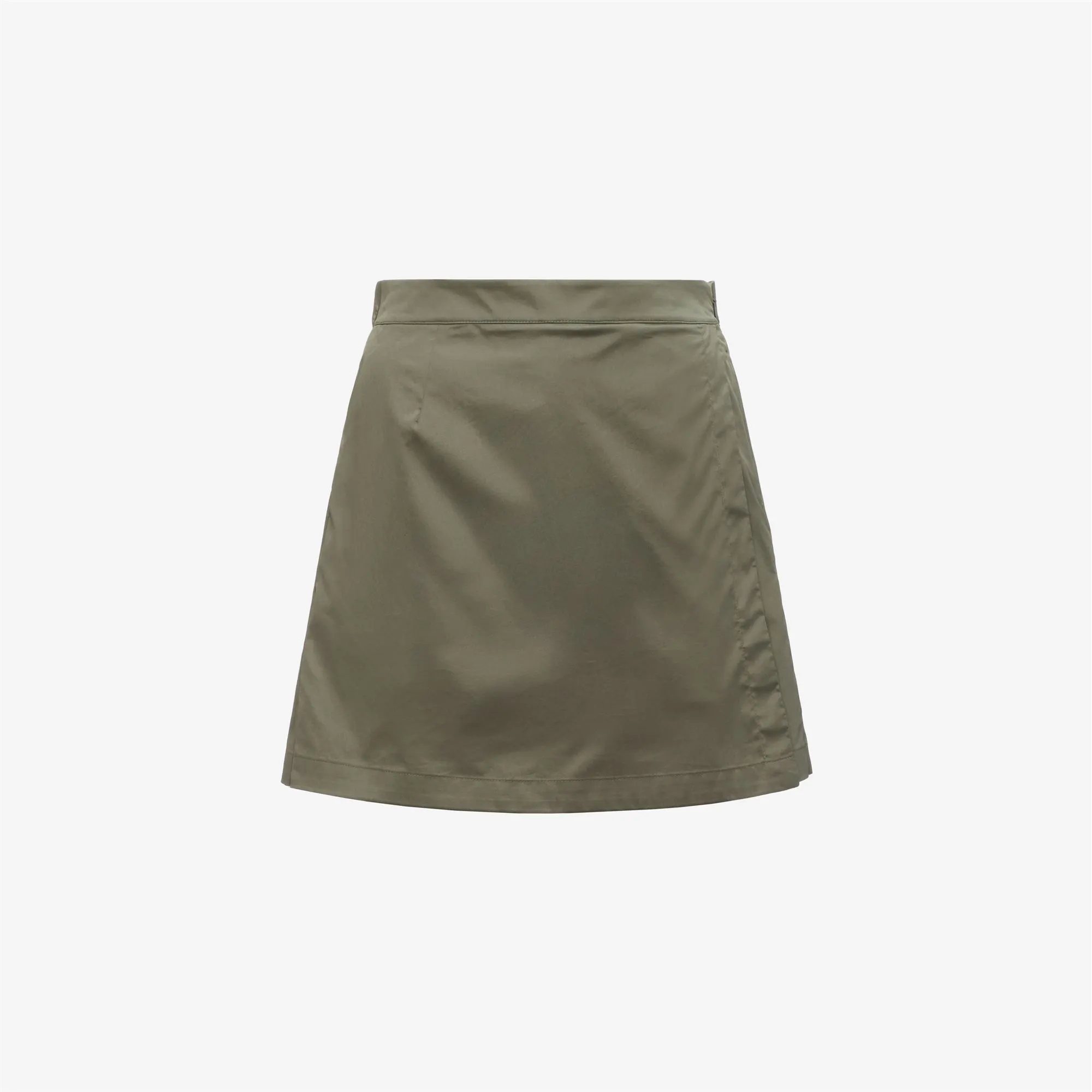 LAMANDIE SHINY COTTON - Shorts - Sport Shorts - Woman - Green Lichen sold by K-Way