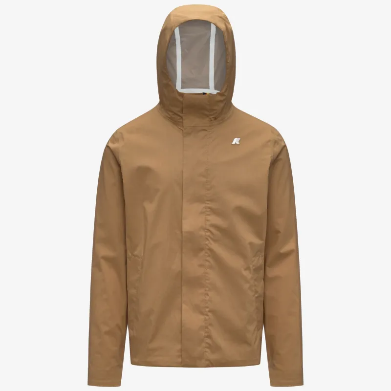 JACKO COTTON 3LAYERS - Jackets - Short - Man - Brown Bistre made by K-Way