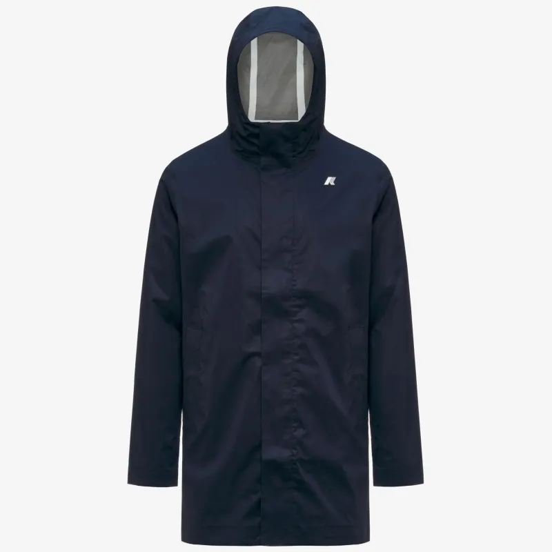 TOMMY COTTON 3LAYERS - Jackets - 3/4 Length - Man - Blue Depth made by K-Way