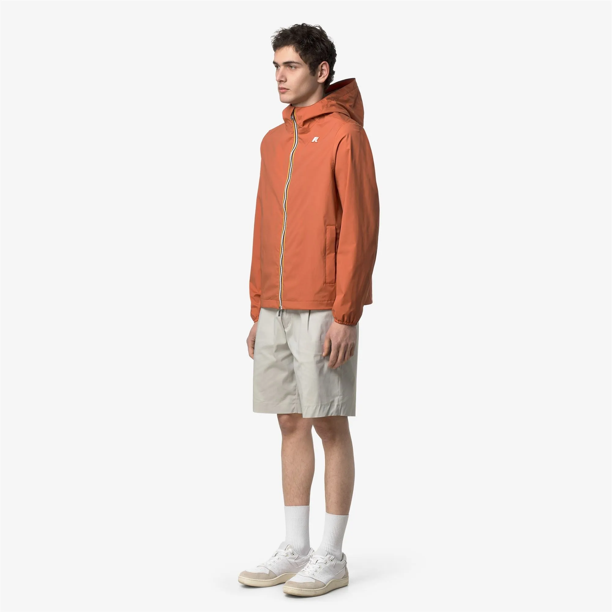 JACK STRETCH NYLON JERSEY - Jackets - Short - Man - Orange Brownish sold by K-Way product image thumbnail 3