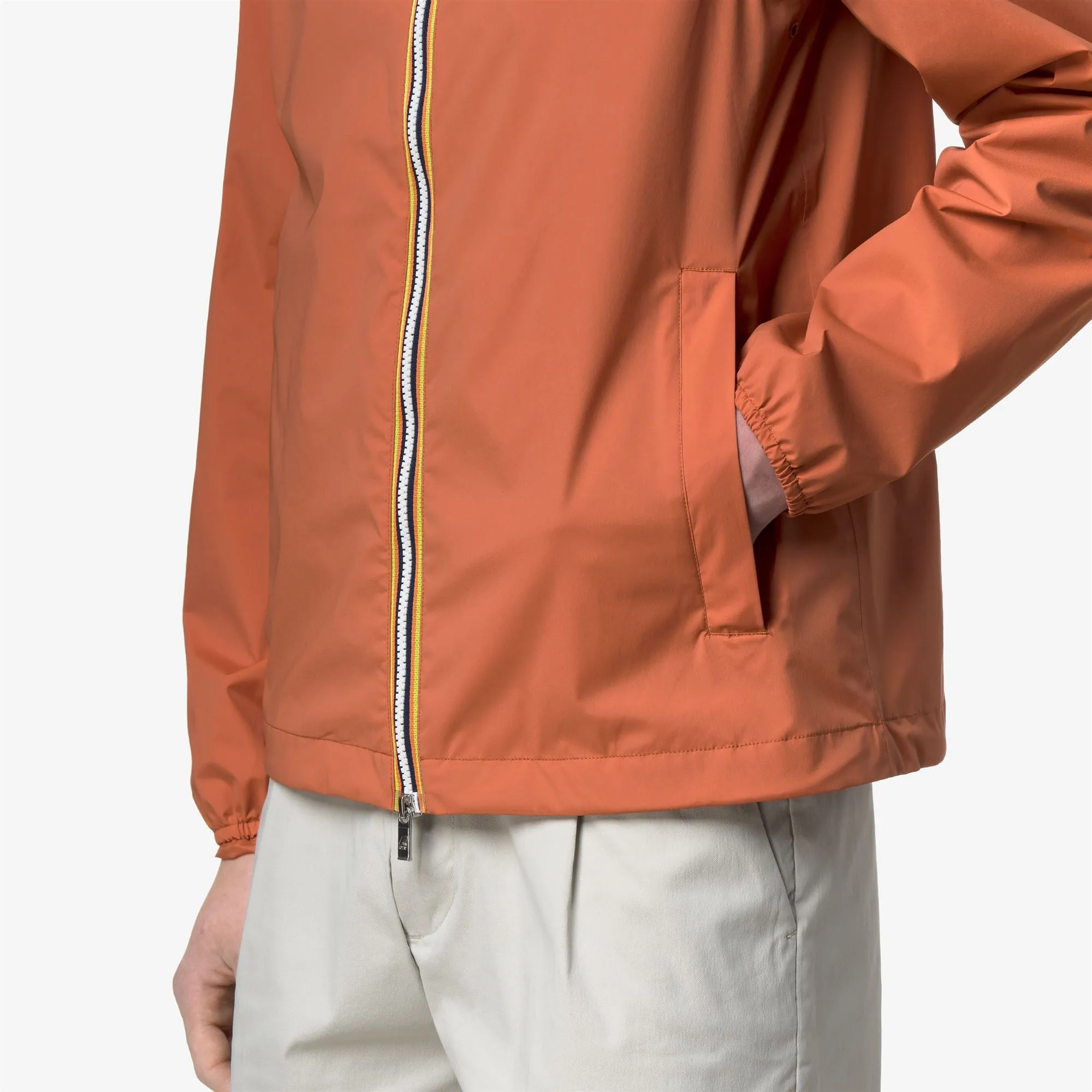 JACK STRETCH NYLON JERSEY - Jackets - Short - Man - Orange Brownish sold by K-Way product image thumbnail 5