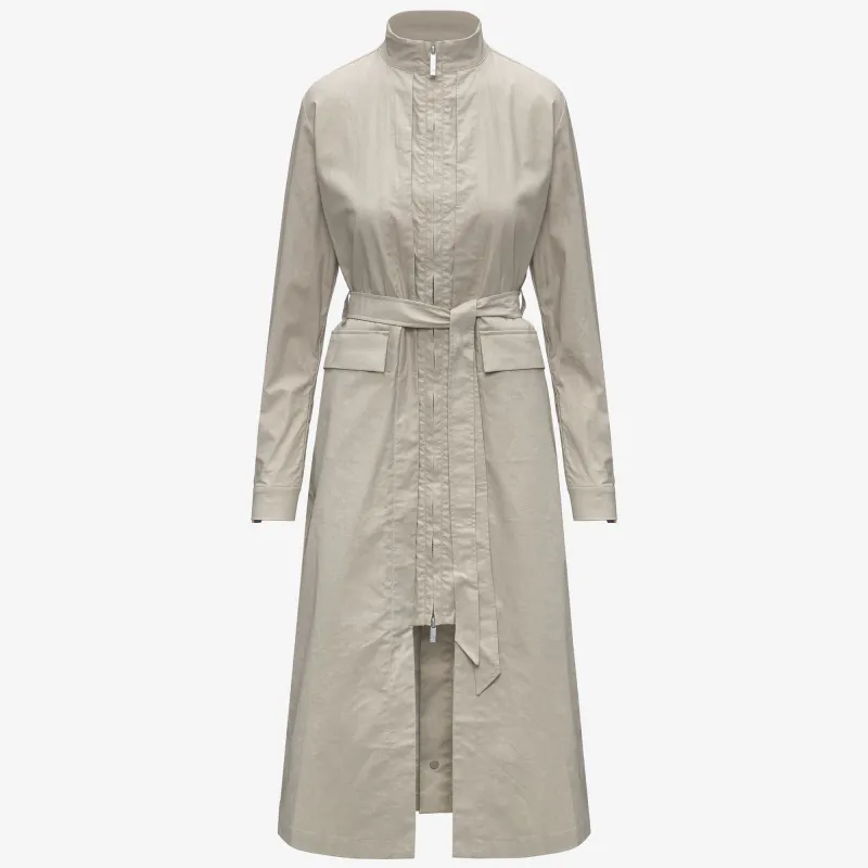 HORIEN NATURAL BLEND - Jackets - Long - Woman - BEIGE LT COMBO-BEIGE LT made by K-Way