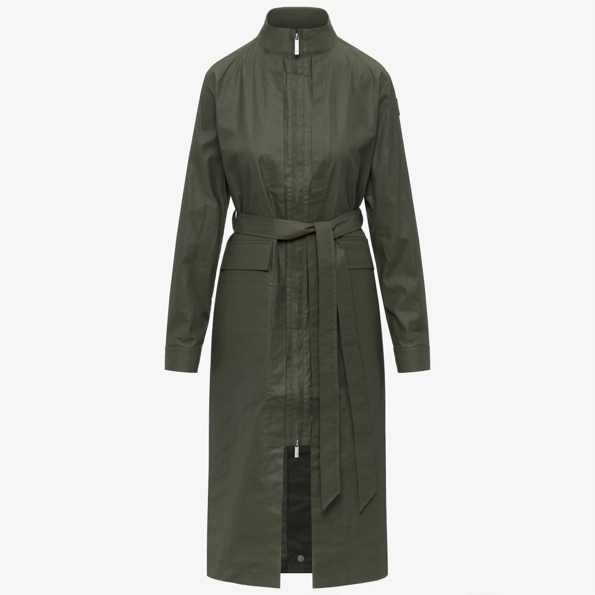 HORIEN NATURAL BLEND - Jackets - Long - Woman - GREEN LICHEN COMBO-Green Lichen sold by K-Way