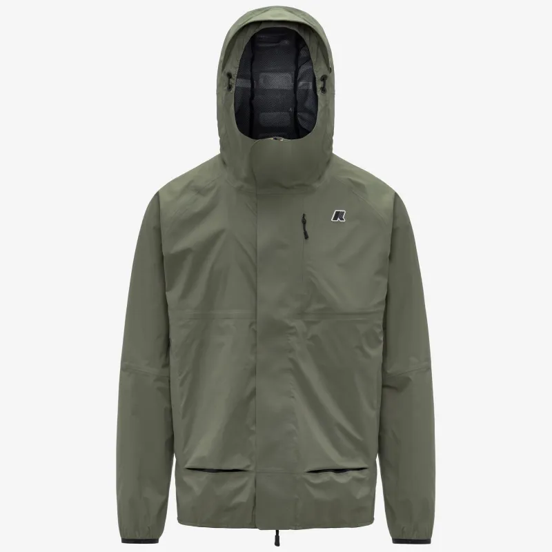 ROCHE - Jackets - Mid - Unisex - Green Lichen made by K-Way