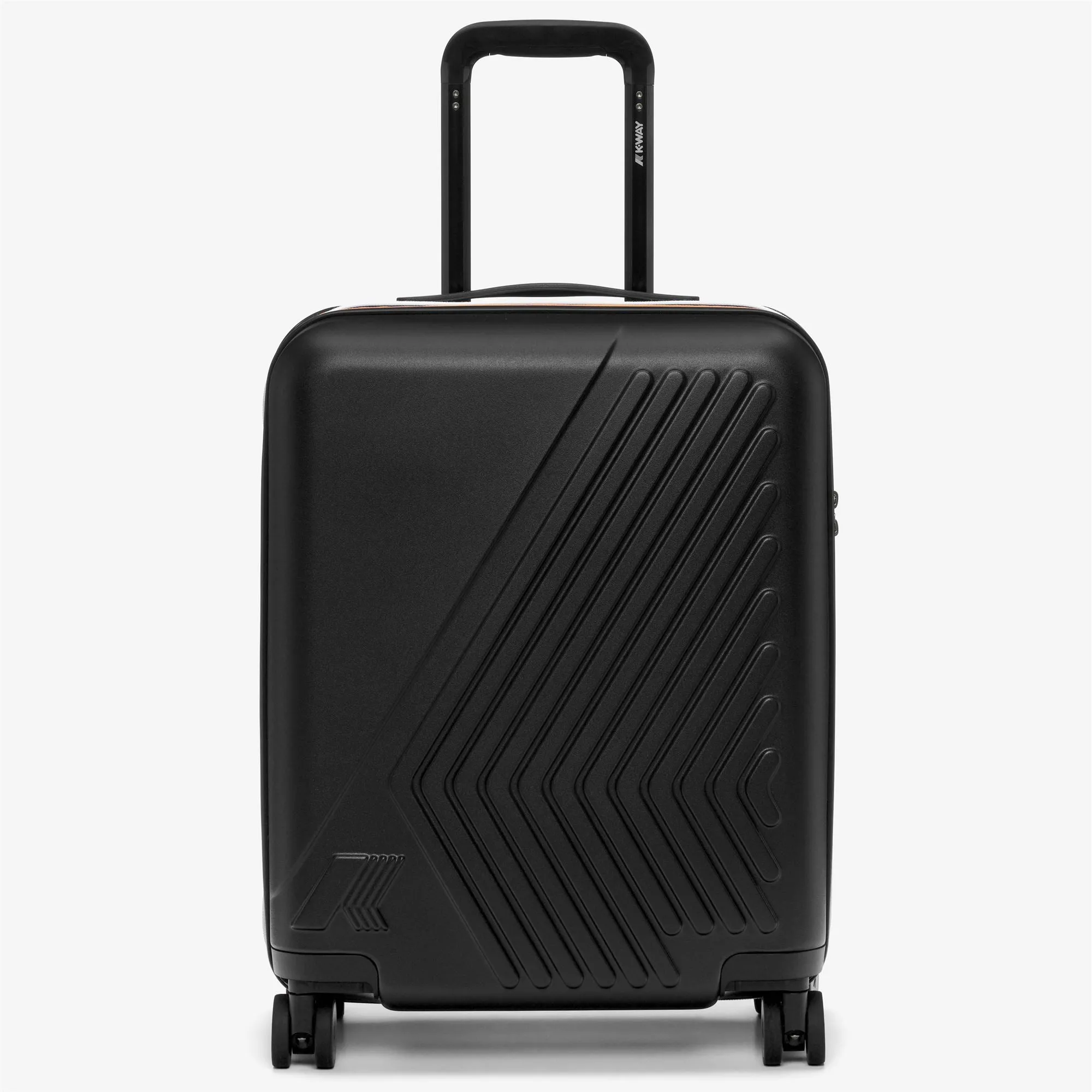 EUDOXIE LOGO - Luggage Bags - Trolley - Unisex - Black Pure sold by K-Way