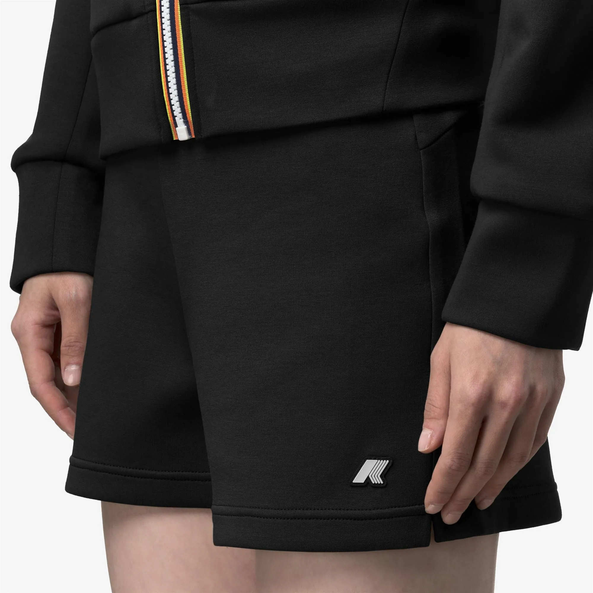 RIKELLE LIGHT SPACER - Shorts - Sport Shorts - Woman - Black Pure-Black Pure sold by K-Way product image thumbnail 5