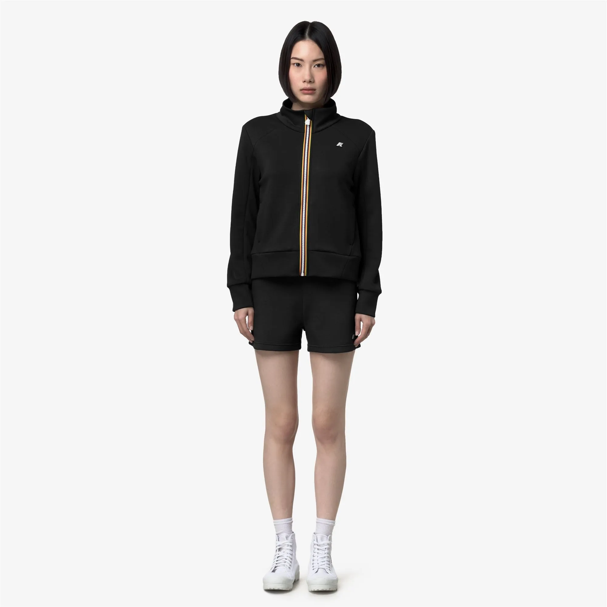 RIKELLE LIGHT SPACER - Shorts - Sport Shorts - Woman - Black Pure-Black Pure sold by K-Way product image thumbnail 2