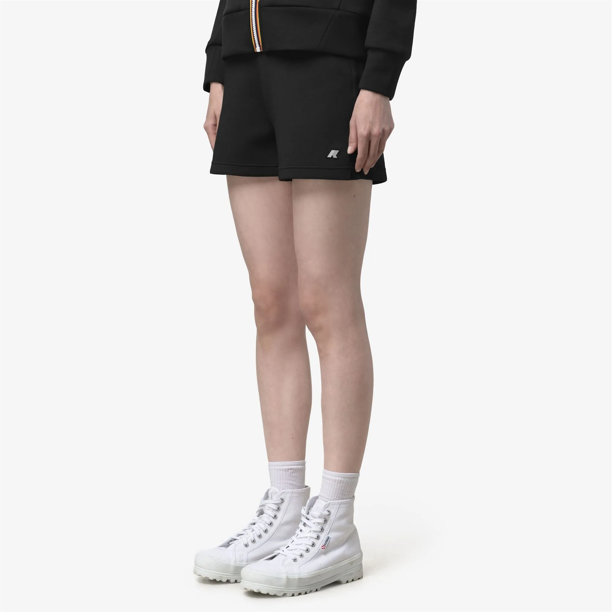 RIKELLE LIGHT SPACER - Shorts - Sport Shorts - Woman - Black Pure-Black Pure sold by K-Way product image thumbnail 3