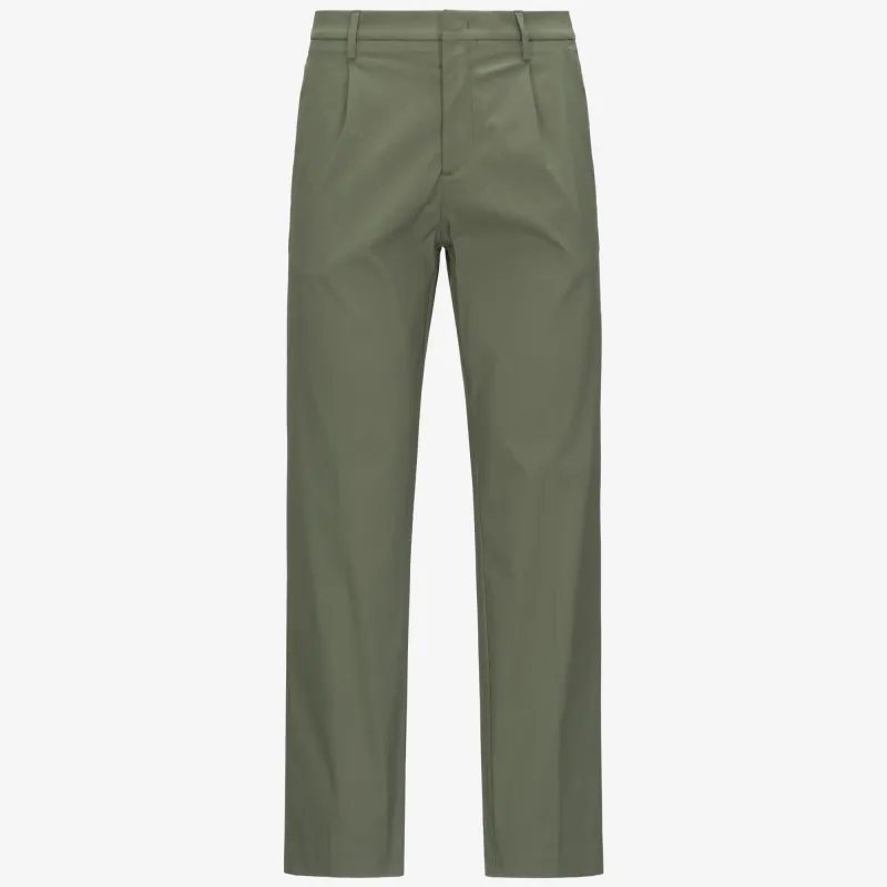 RALPH TWILL TECH - Pants - Chino - Man - Green Lichen made by K-Way