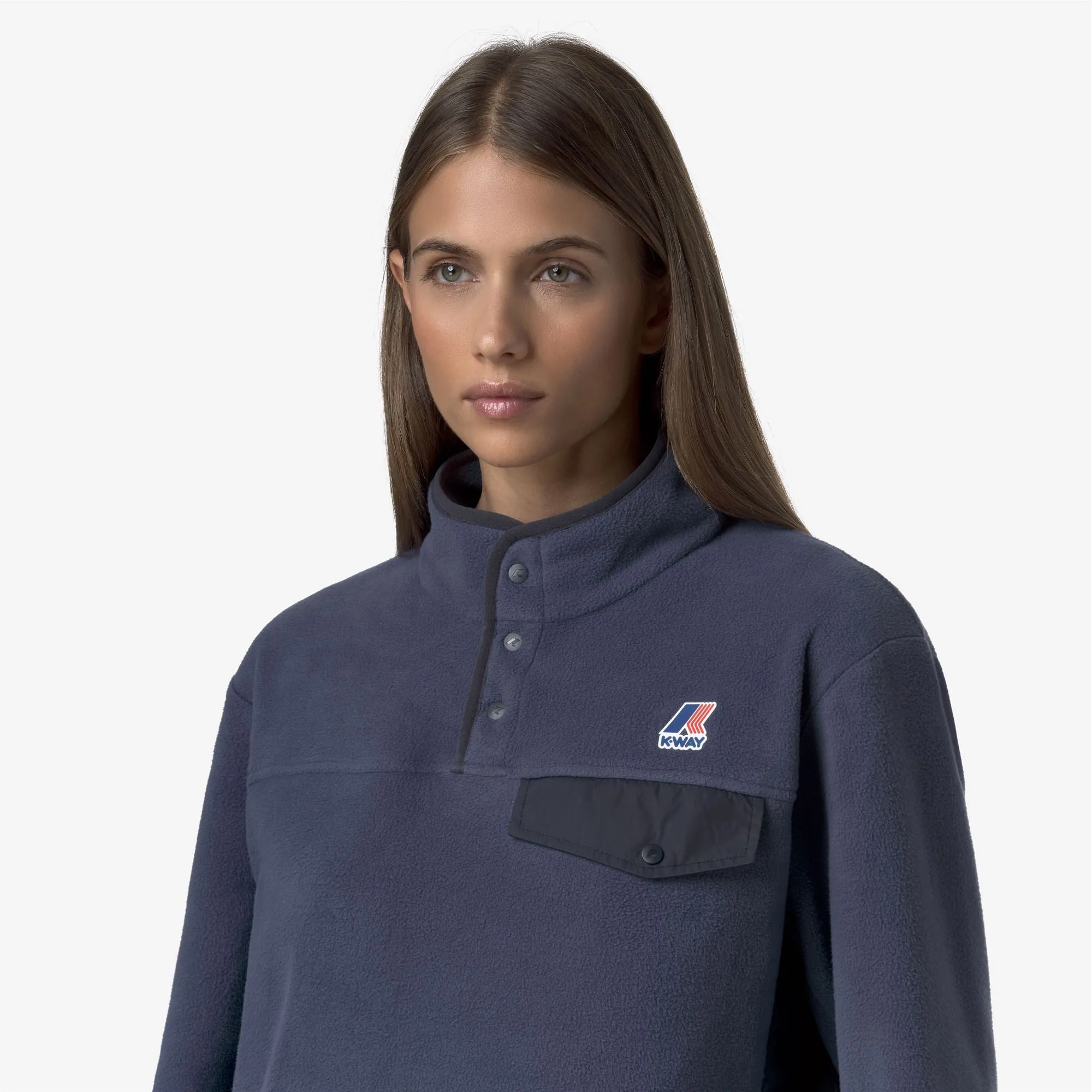 BARNABE 4.0 POLAR - Fleece - Pull Over - Unisex - Blue Deep Cobalt-Blue Depth sold by K-Way product image thumbnail 5