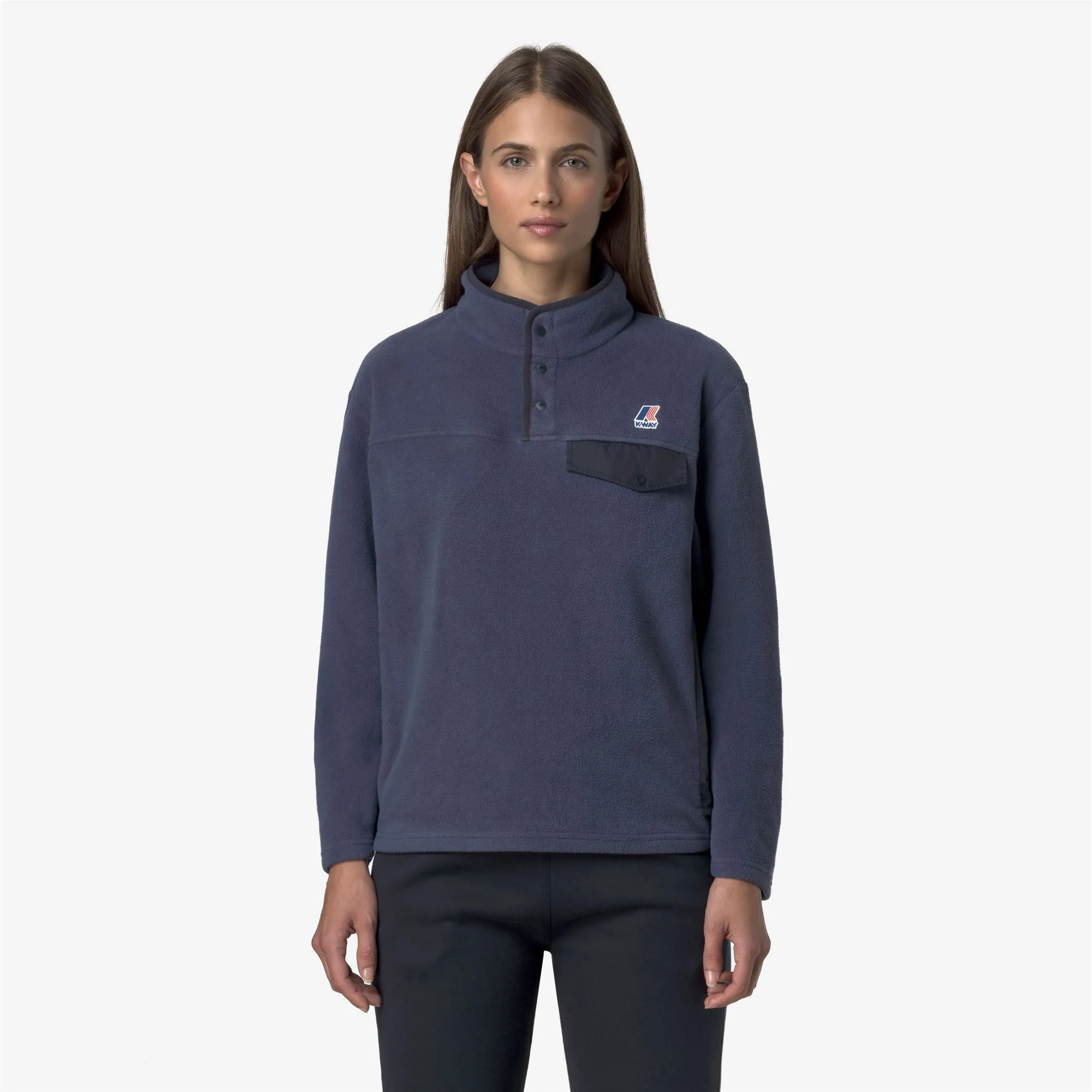 BARNABE 4.0 POLAR - Fleece - Pull Over - Unisex - Blue Deep Cobalt-Blue Depth sold by K-Way product image thumbnail 2