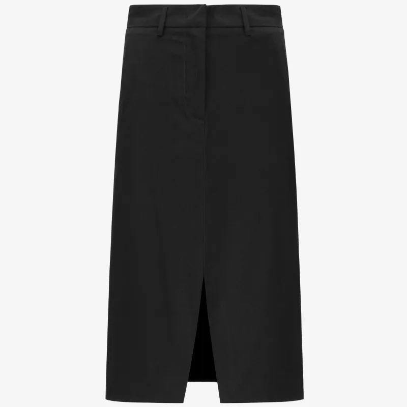 MAEVE TWILL TECH PEACH - Skirts - Longuette - Woman - Black Pure-Black Pure made by K-Way