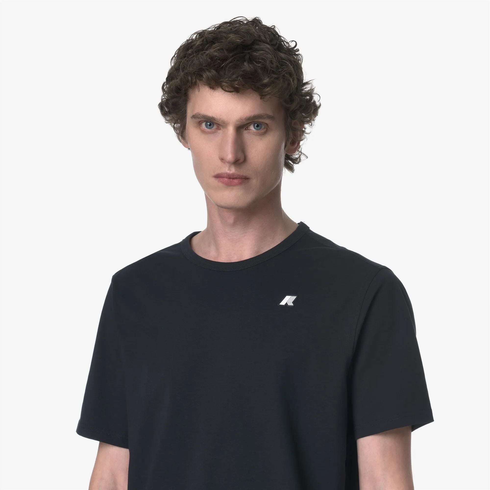 ADAME LIGHT STRETCH JERSEY - T-Shirts & Top - T-Shirt - Man - Blue Depth sold by K-Way product image thumbnail 5