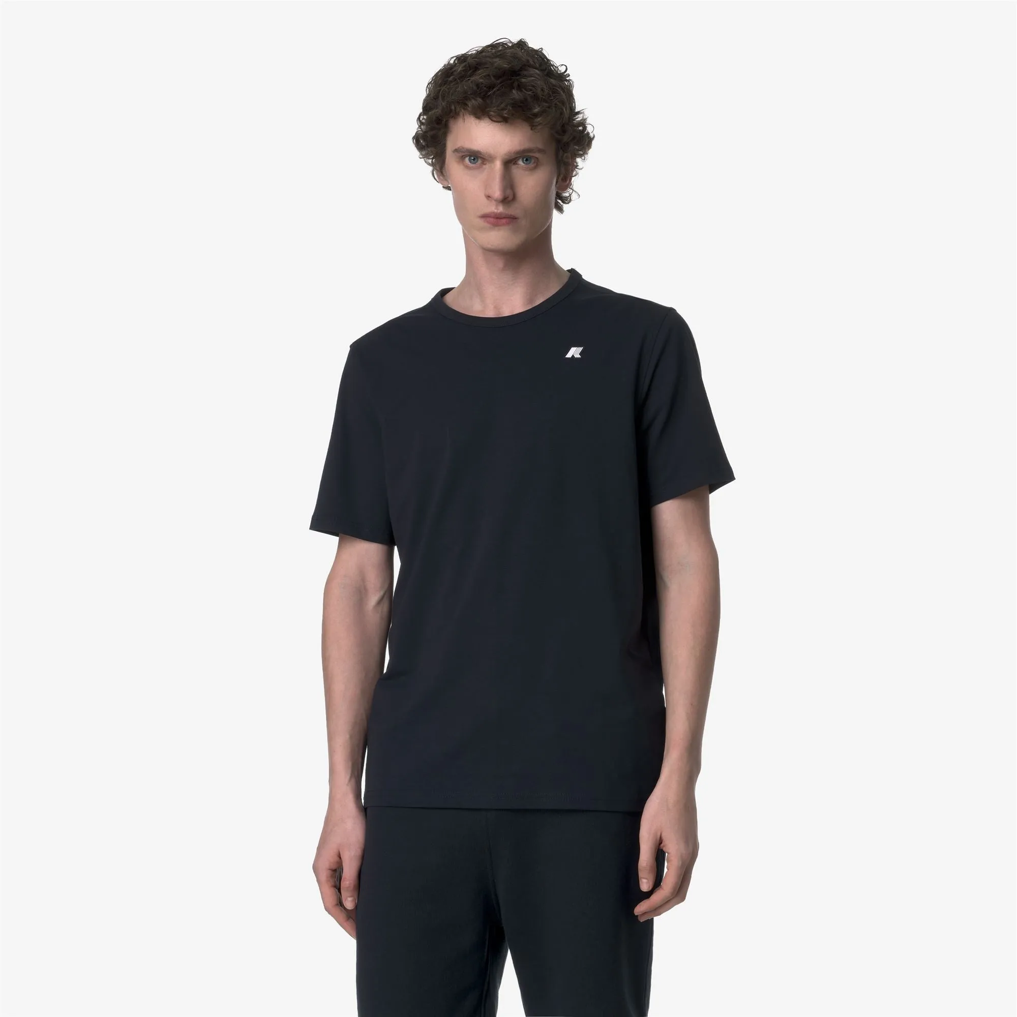 ADAME LIGHT STRETCH JERSEY - T-Shirts & Top - T-Shirt - Man - Blue Depth sold by K-Way product image thumbnail 2
