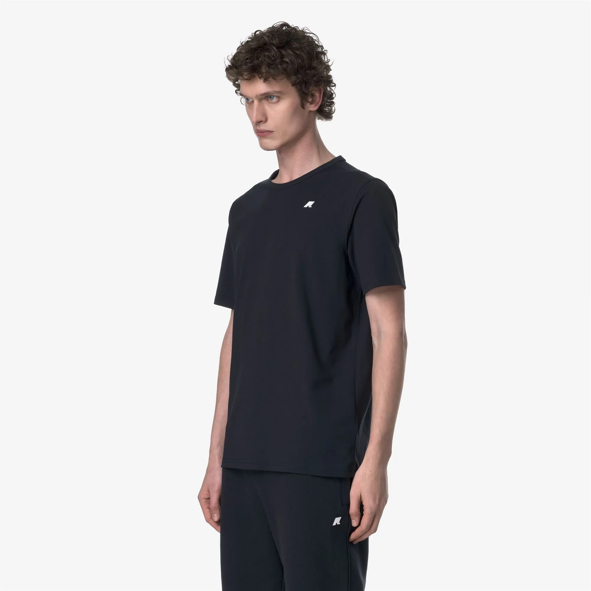 ADAME LIGHT STRETCH JERSEY - T-Shirts & Top - T-Shirt - Man - Blue Depth sold by K-Way product image thumbnail 3