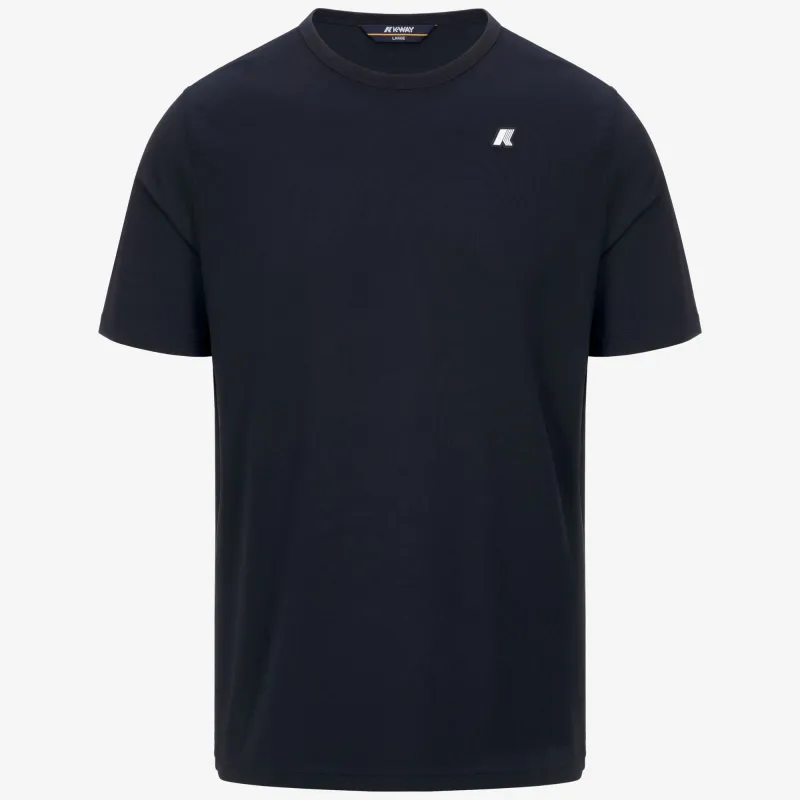 ADAME LIGHT STRETCH JERSEY - T-Shirts & Top - T-Shirt - Man - Blue Depth made by K-Way