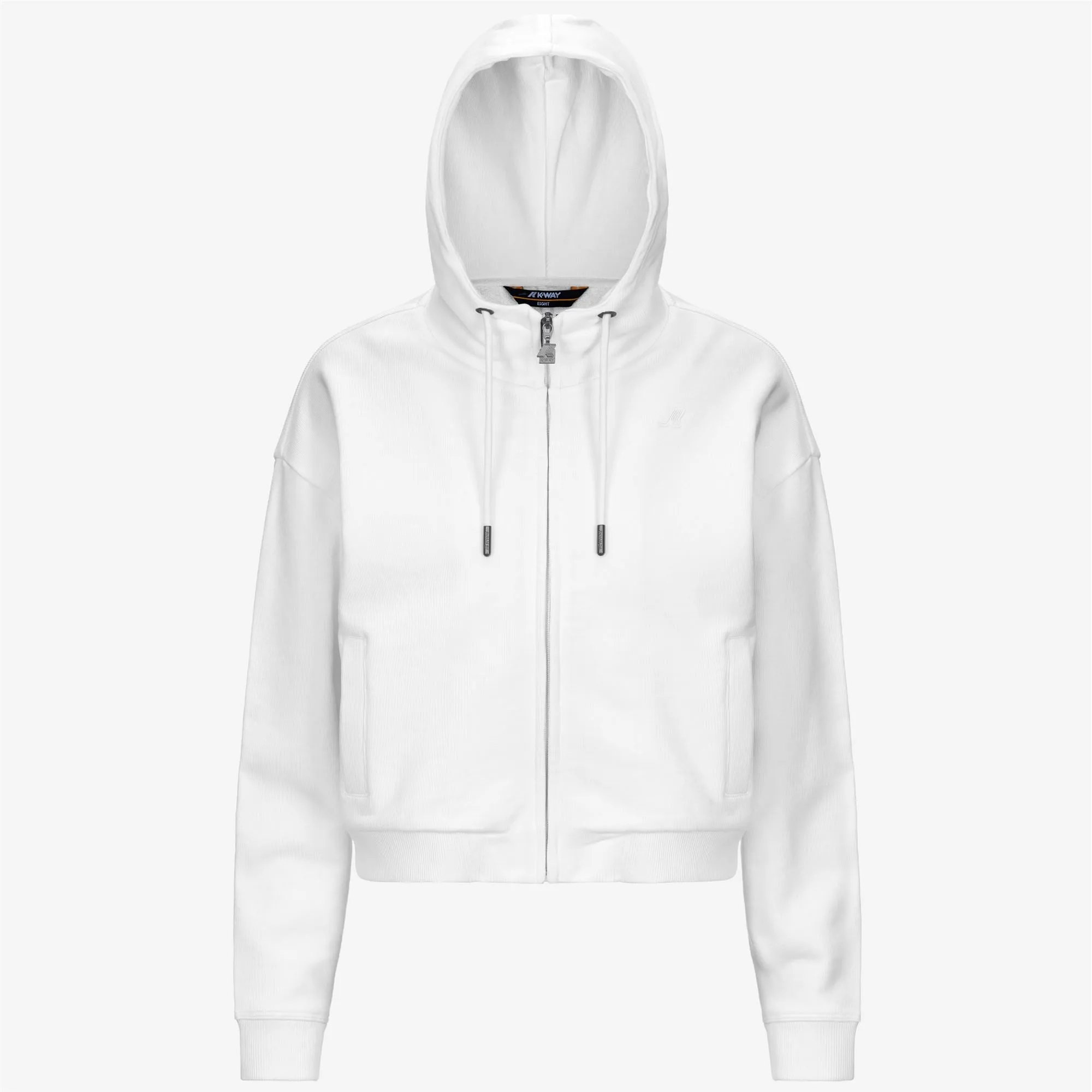 ARWEN FRENCH TERRY - Fleece - Jacket - Woman - White sold by K-Way product image thumbnail 5