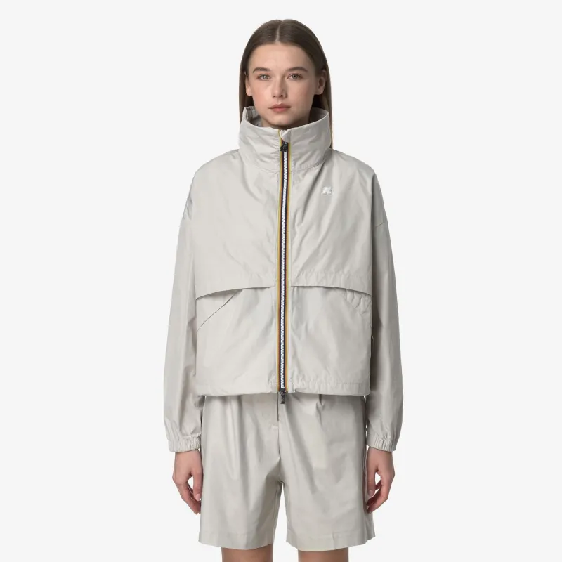 AUBETTE MEMORY TOUCH - Jackets - Short - Woman - BEIGE LT made by K-Way