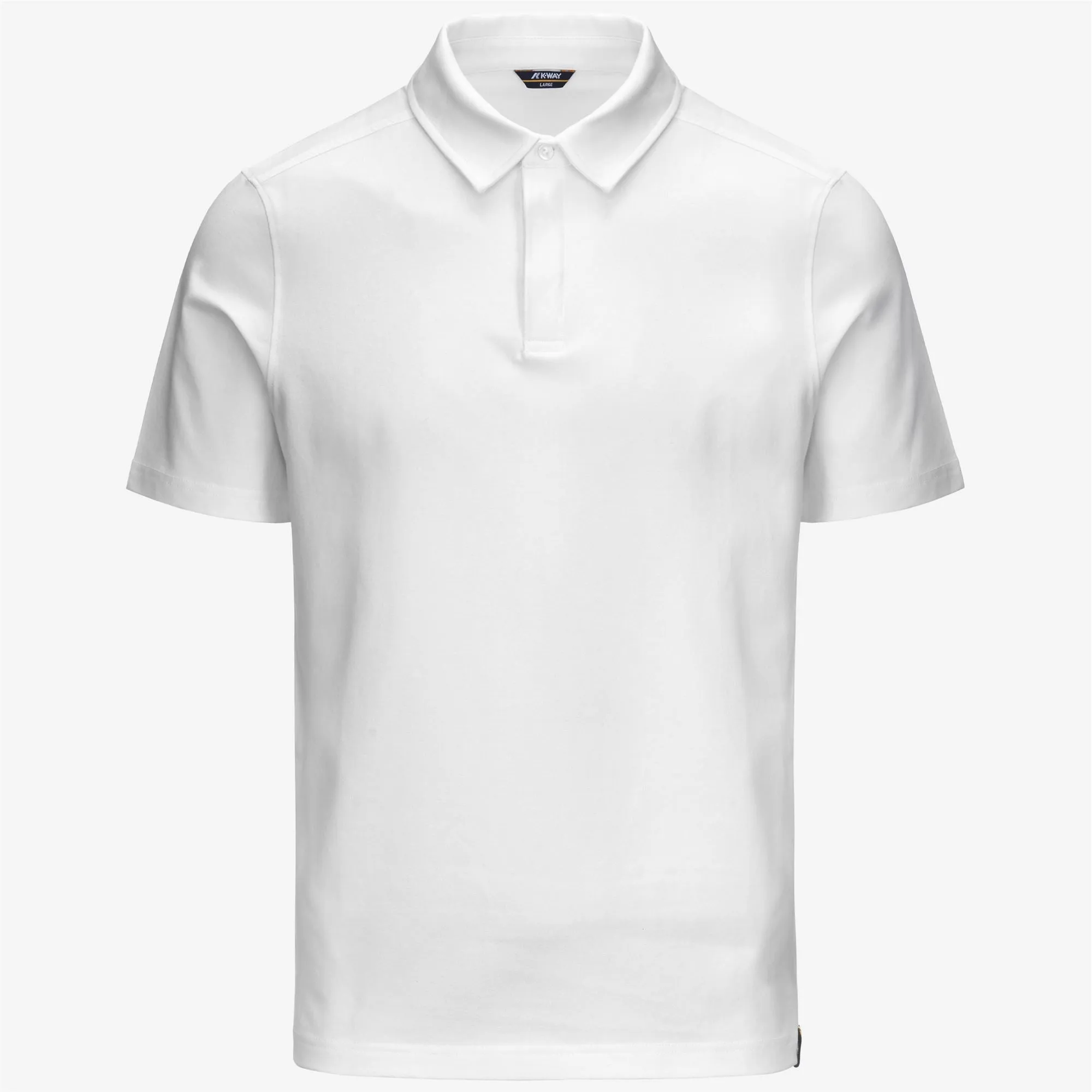 VINCELLE COTTON - Polo Shirts - Polo - Man - White-White sold by K-Way