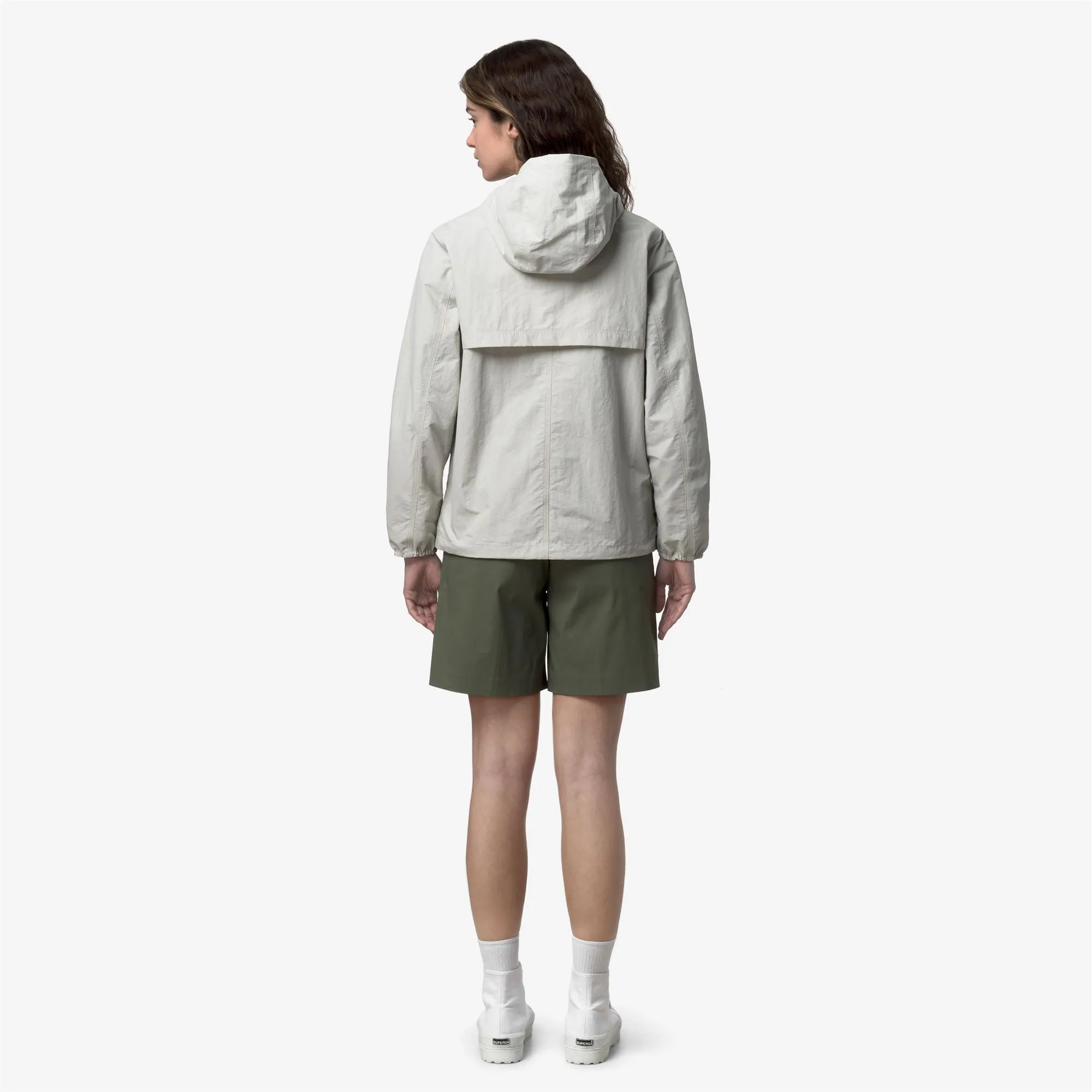 JAKE COTTON DOUBLE - Jackets - Short - Man - BEIGE LT-Green Lichen sold by K-Way product image thumbnail 5