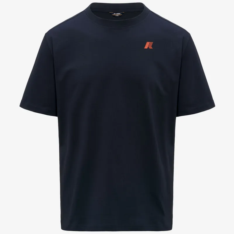 SOLO JERSEY WAVE - T-Shirts & Top - T-Shirt - Man - Blue Depth made by K-Way