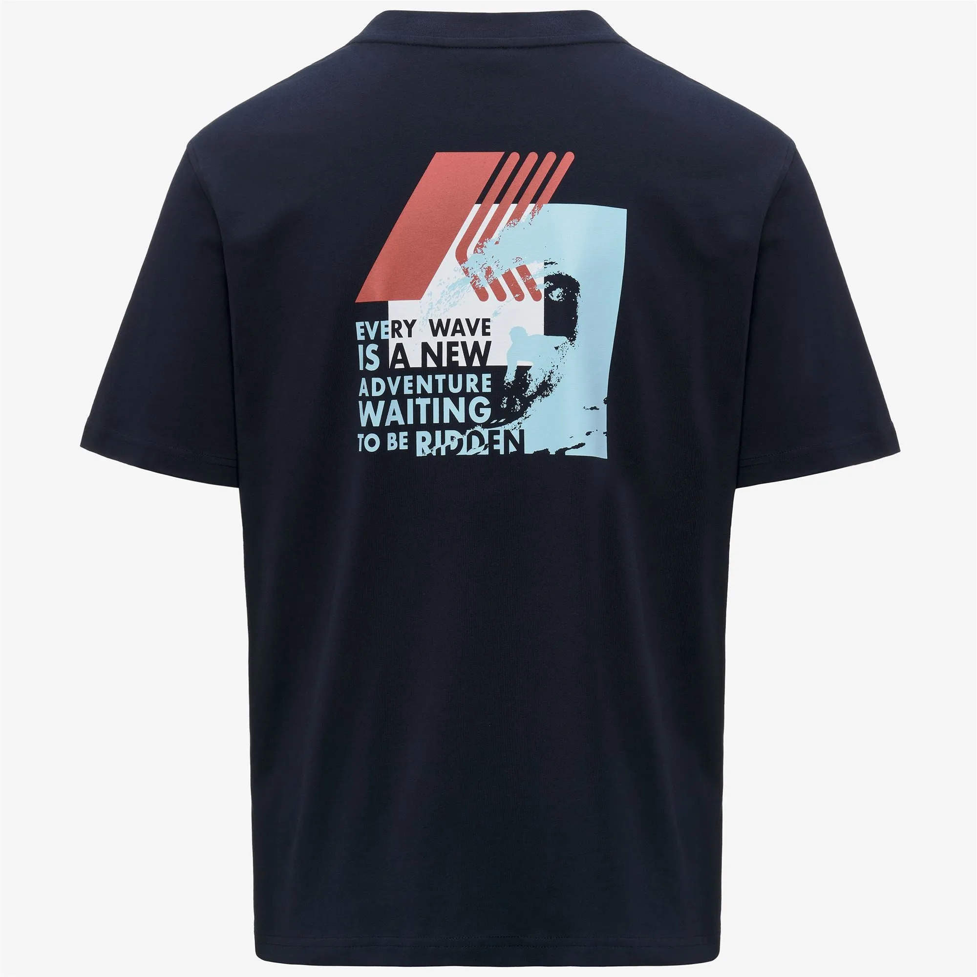 SOLO JERSEY WAVE - T-Shirts & Top - T-Shirt - Man - Blue Depth sold by K-Way product image thumbnail 2