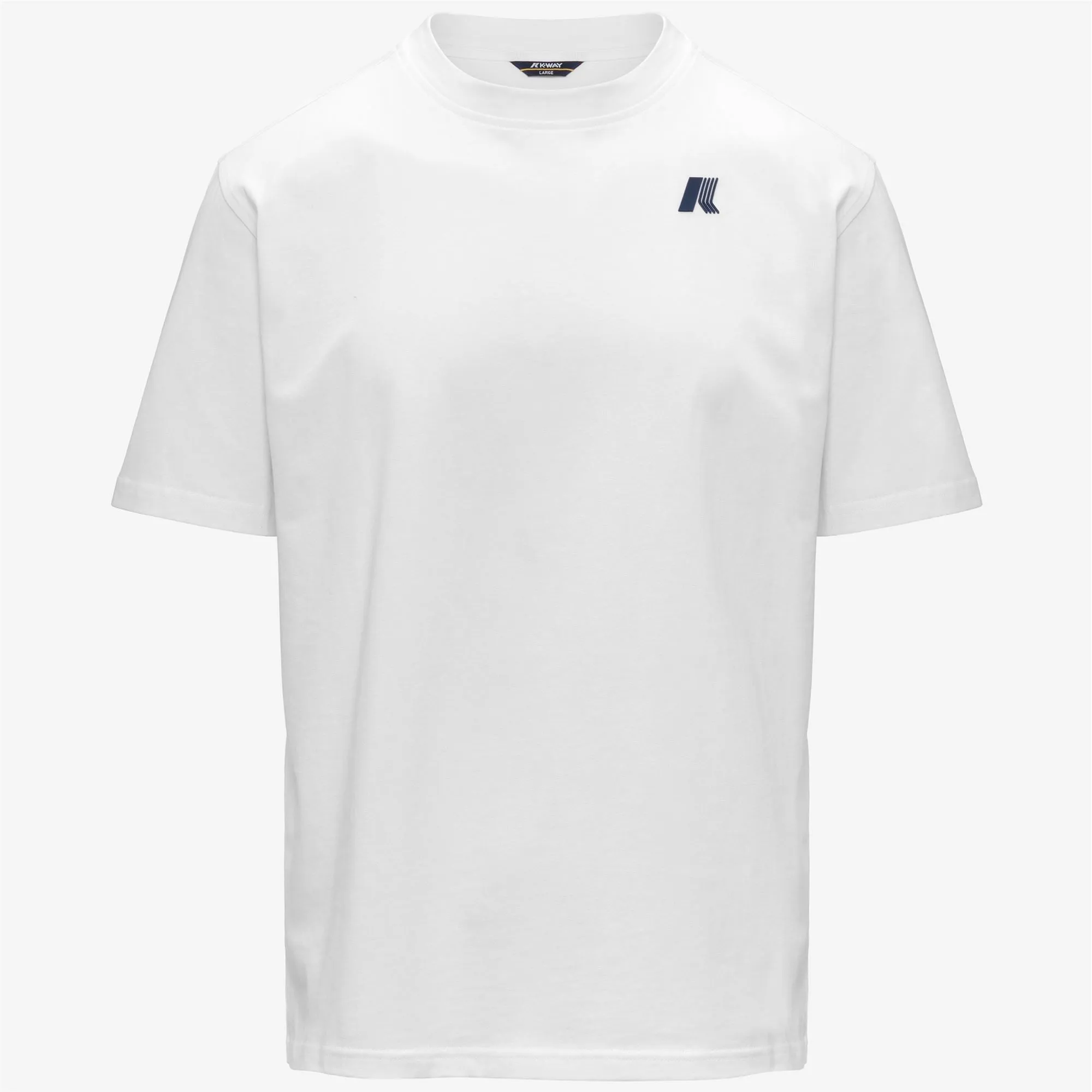 SOLO JERSEY WAVE - T-Shirts & Top - T-Shirt - Man - White-White sold by K-Way