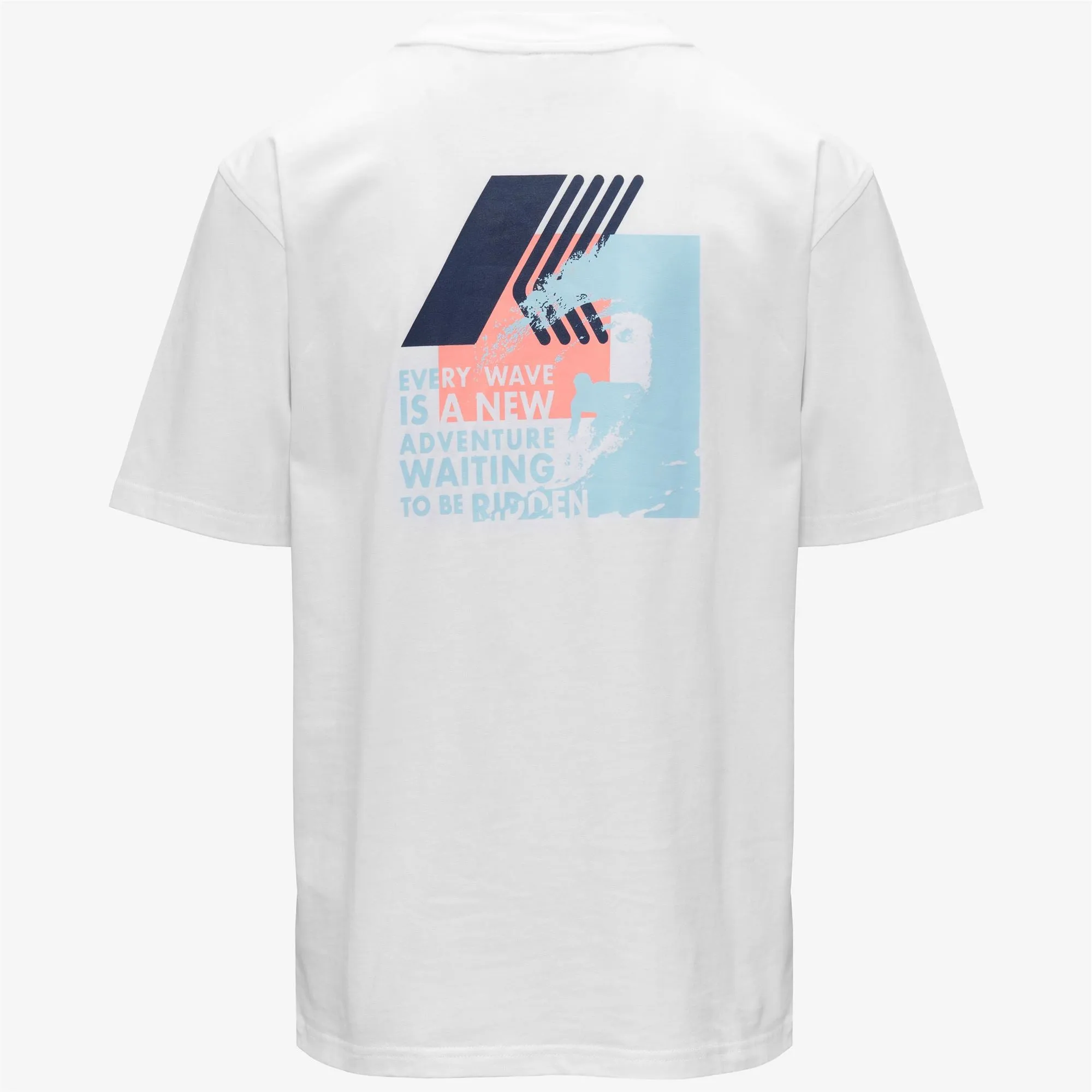 SOLO JERSEY WAVE - T-Shirts & Top - T-Shirt - Man - White-White sold by K-Way product image thumbnail 2