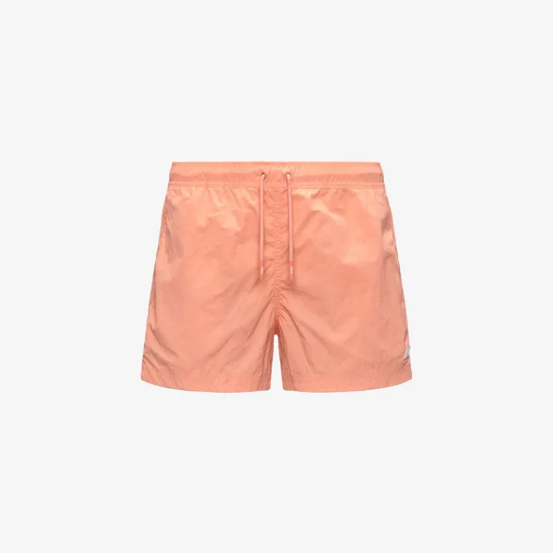 HAZEL BEACH - Bathing Suits - Swimming Trunks - Man - Pink Pamplemousse made by K-Way