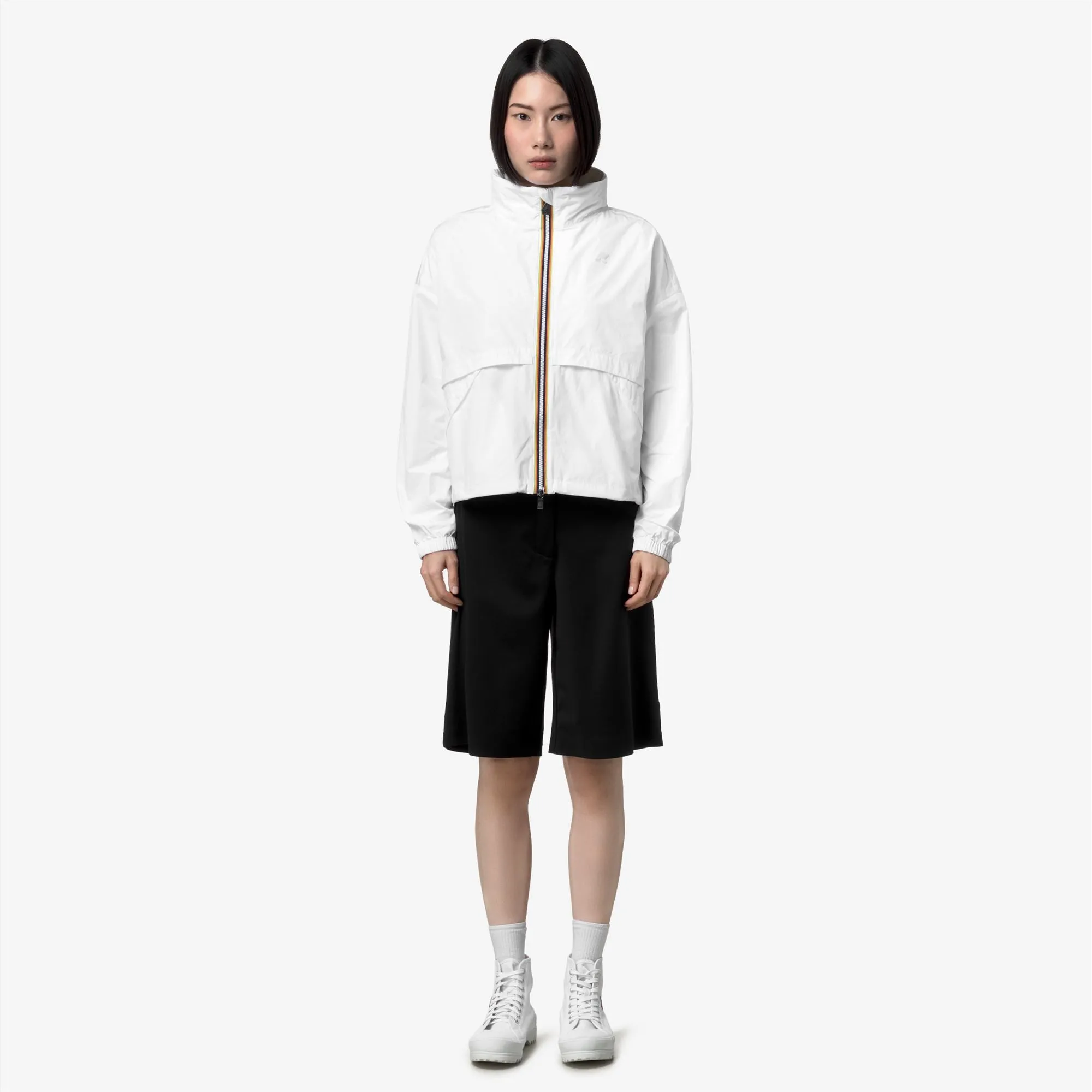 AUBETTE MEMORY TOUCH - Jackets - Short - Woman - White-White sold by K-Way product image thumbnail 2