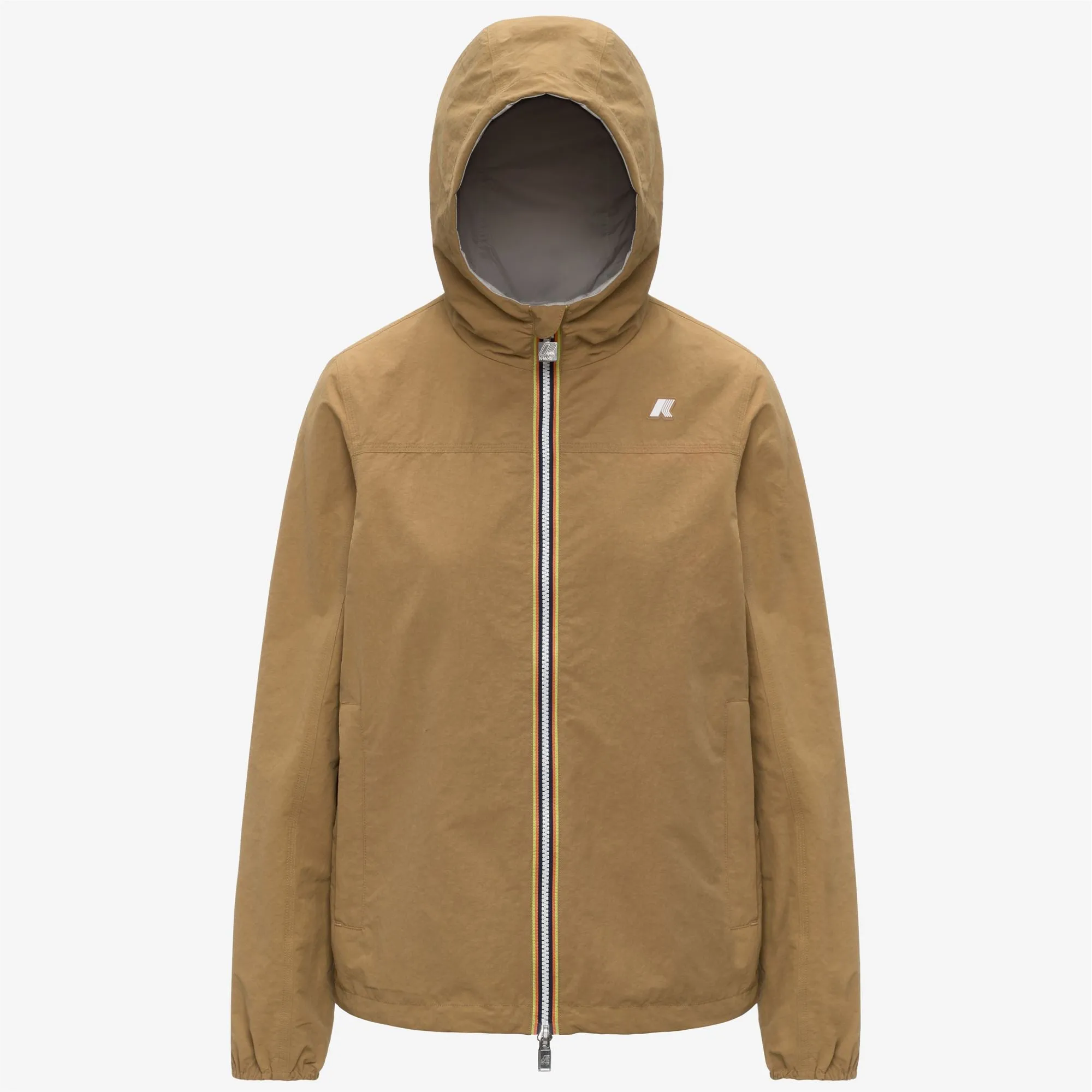 JAKE COTTON DOUBLE - Jackets - Short - Man - Brown Bistre-BEIGE LT sold by K-Way product image thumbnail 5