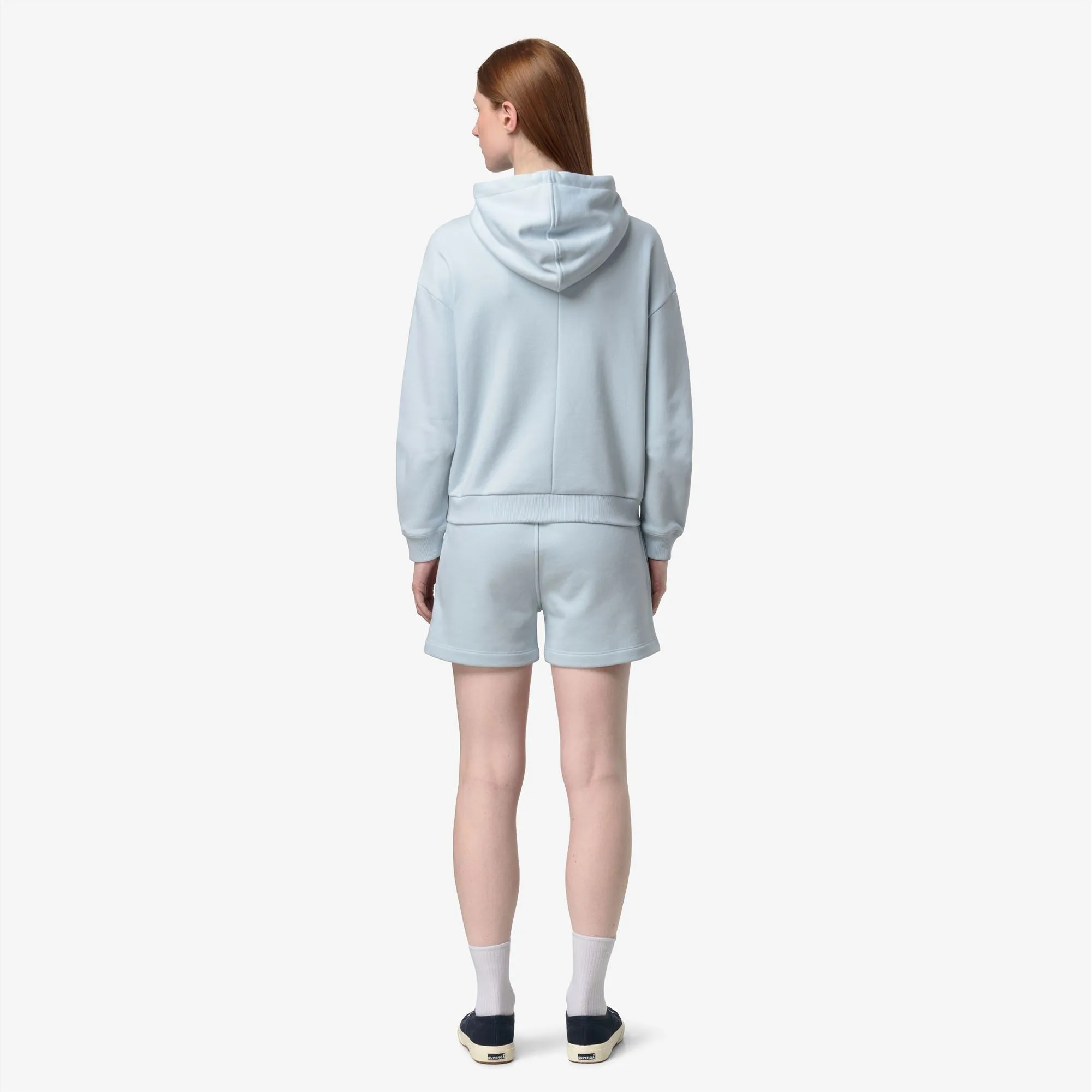 ARWEN FRENCH TERRY - Fleece - Jacket - Woman - Blue Ballad sold by K-Way product image thumbnail 3