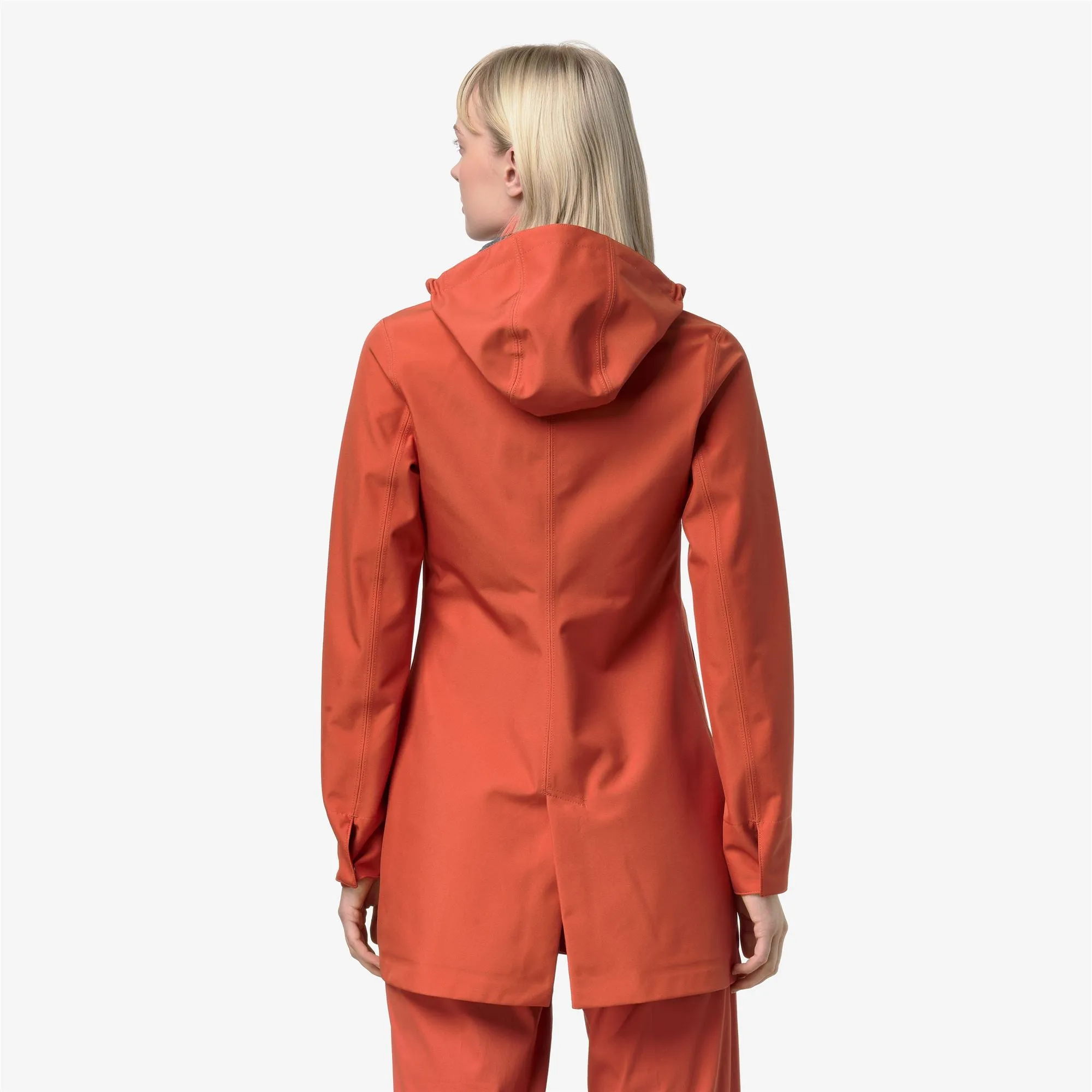 MATHY BONDED JERSEY - Jackets - Mid - Woman - Orange Brownish sold by K-Way product image thumbnail 3