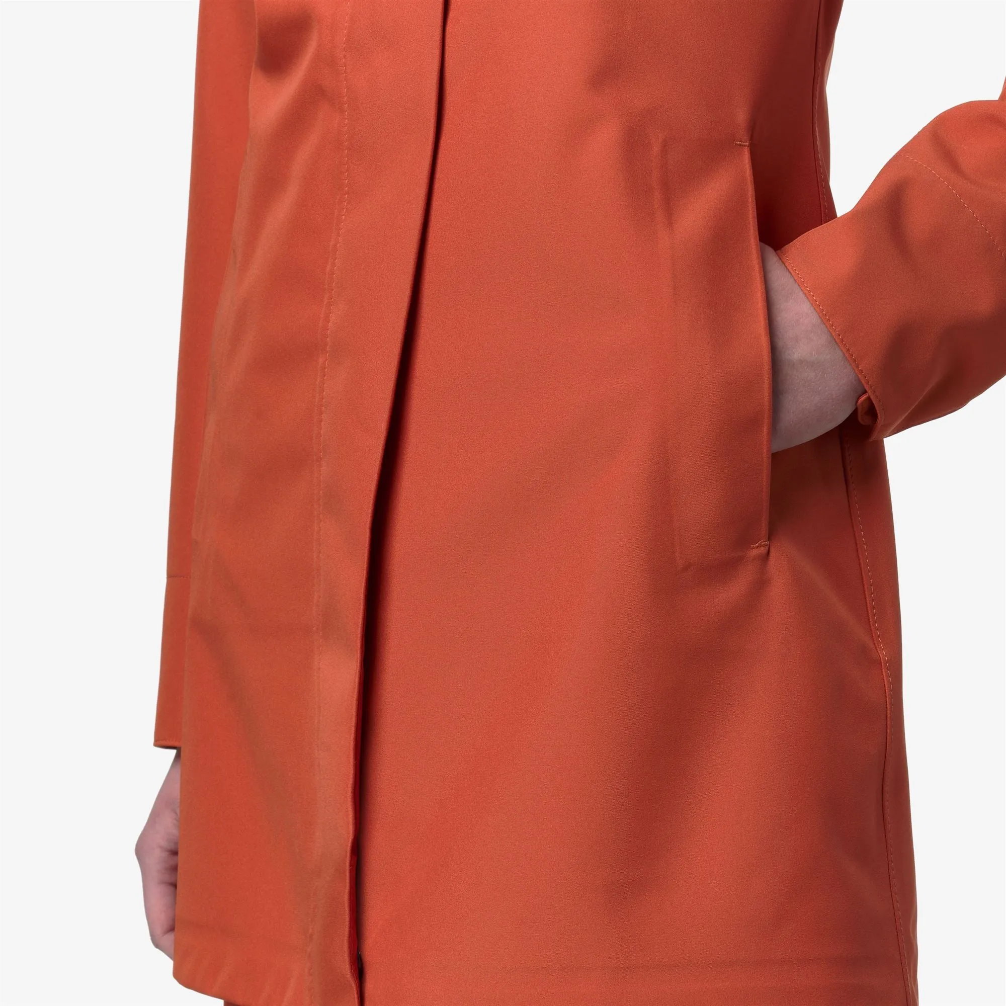 MATHY BONDED JERSEY - Jackets - Mid - Woman - Orange Brownish sold by K-Way product image thumbnail 4