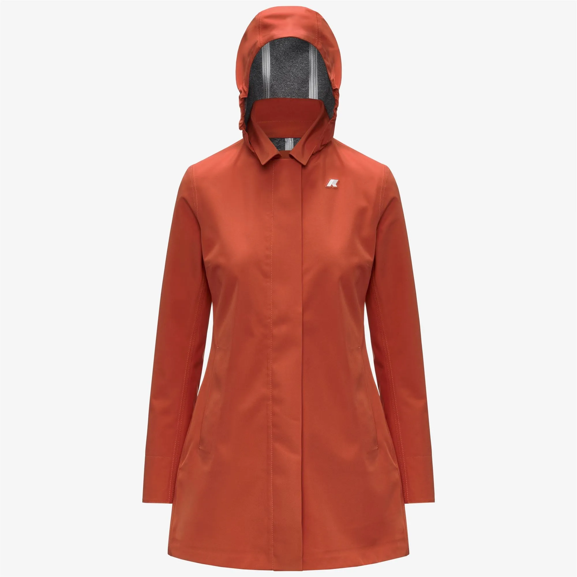 MATHY BONDED JERSEY - Jackets - Mid - Woman - Orange Brownish sold by K-Way product image thumbnail 5