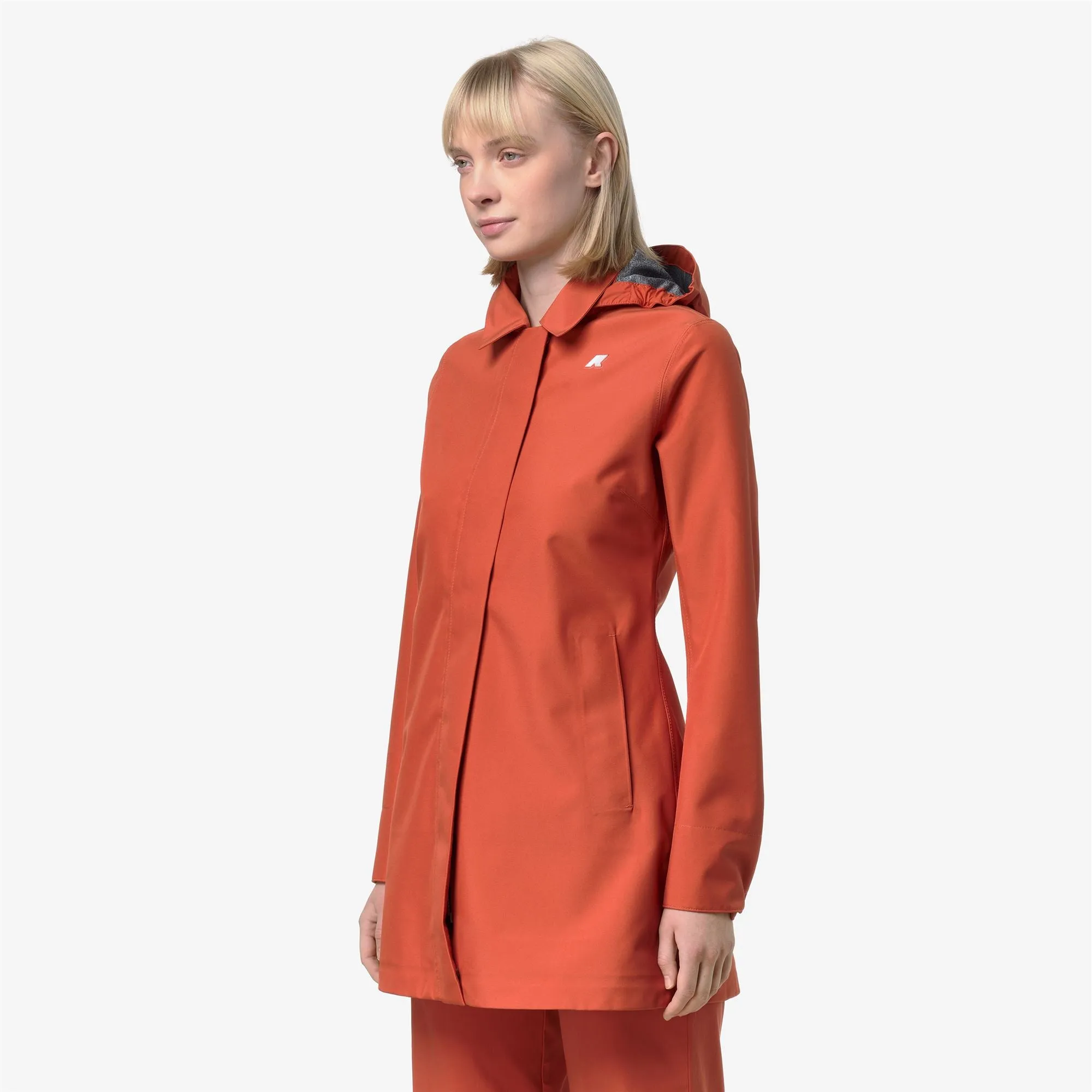 MATHY BONDED JERSEY - Jackets - Mid - Woman - Orange Brownish sold by K-Way product image thumbnail 2