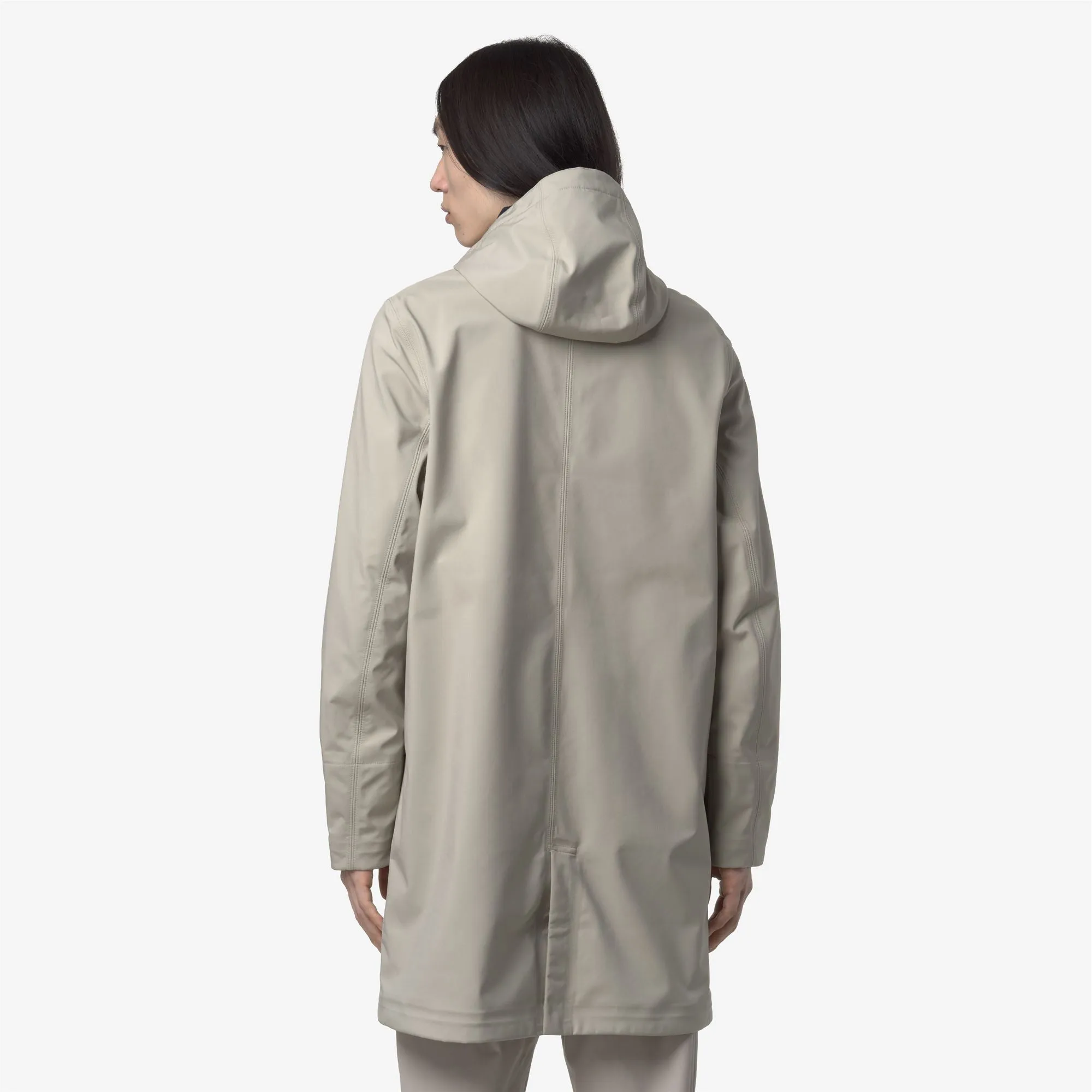 THOMAS BONDED - Jackets - Long - Man - Beige Cashmere-Blue Depth sold by K-Way product image thumbnail 3