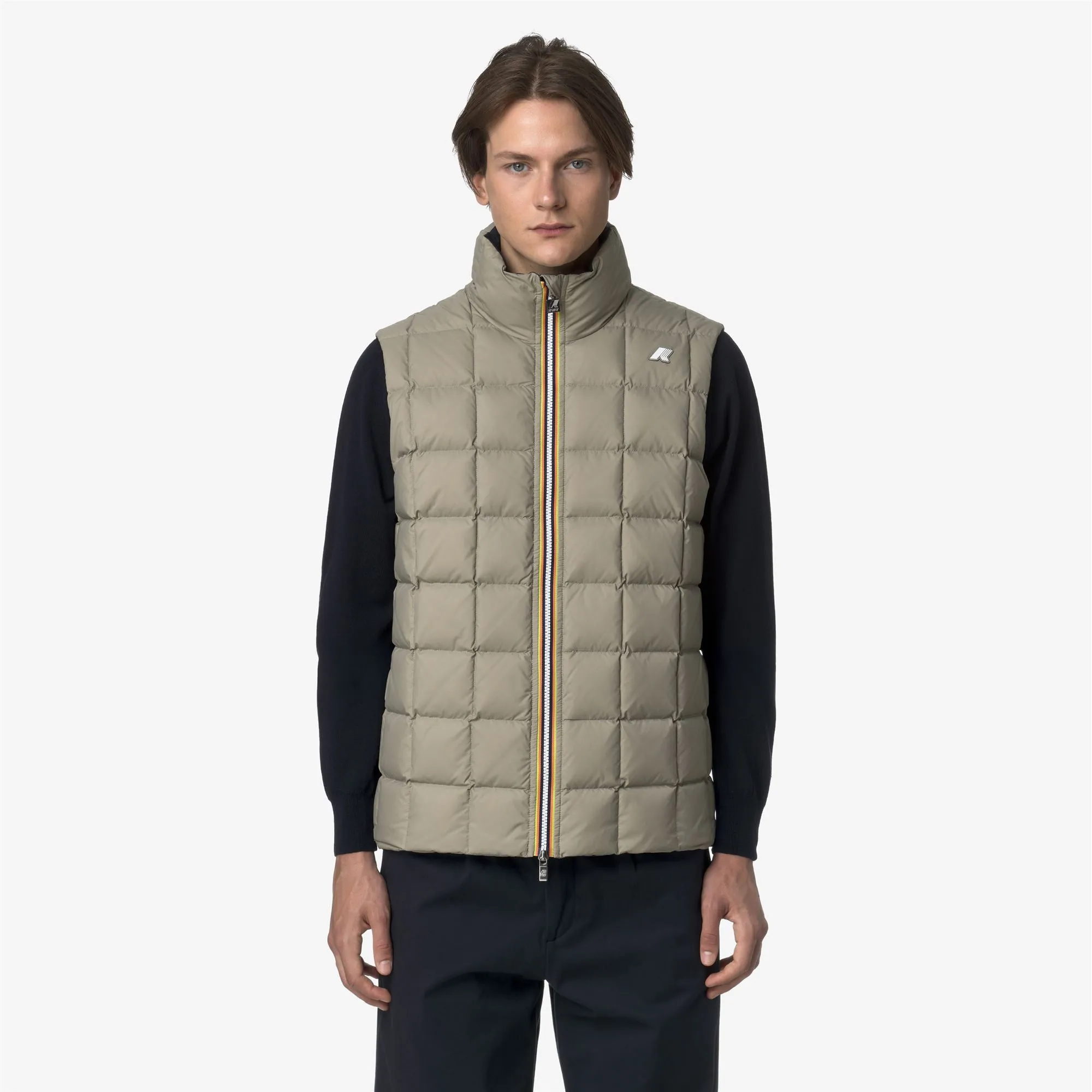VALEN ST THERMO DOUBLE - Jackets - Short - Man - Blue Depth-Green Oak sold by K-Way product image thumbnail 4