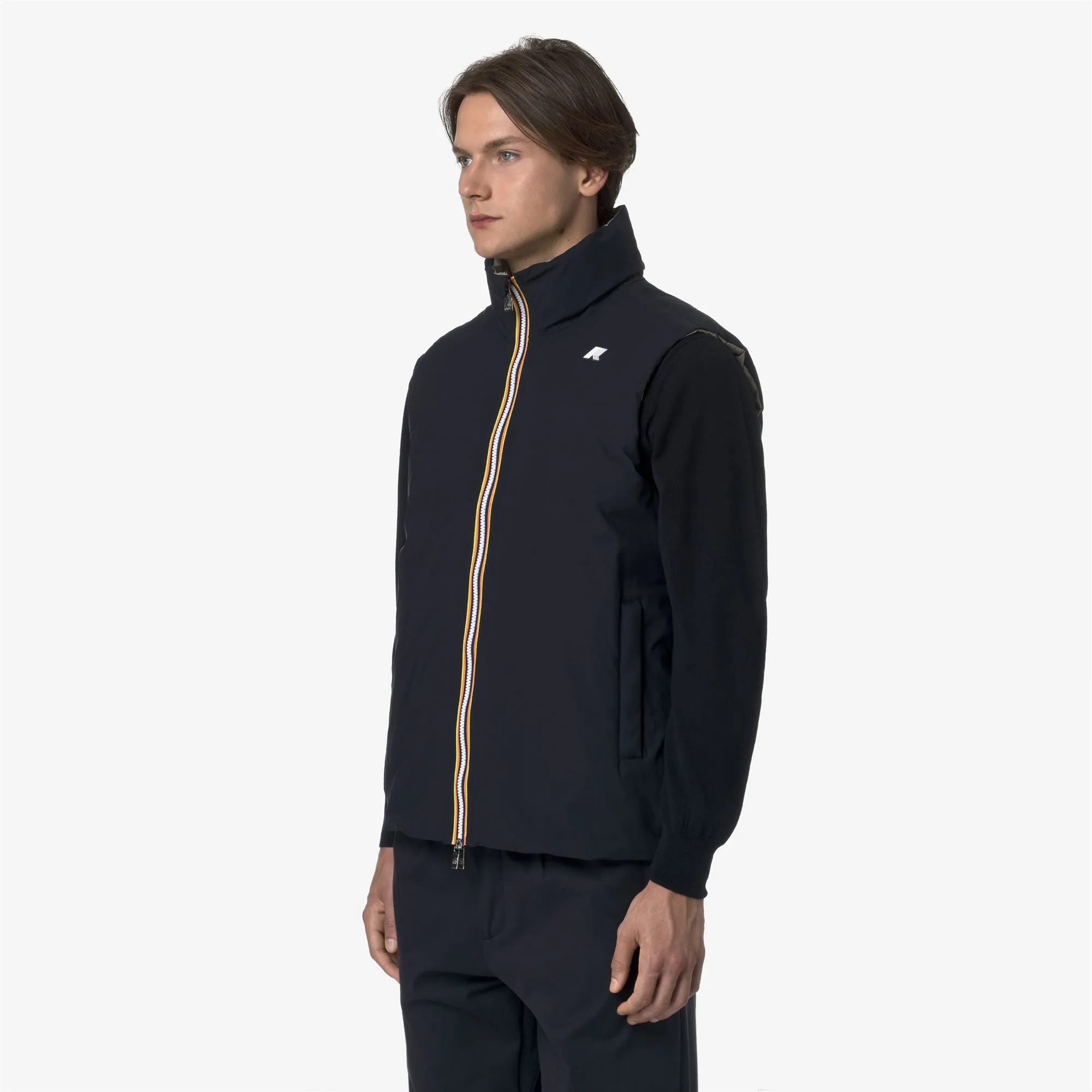 VALEN ST THERMO DOUBLE - Jackets - Short - Man - Blue Depth-Green Oak sold by K-Way product image thumbnail 2