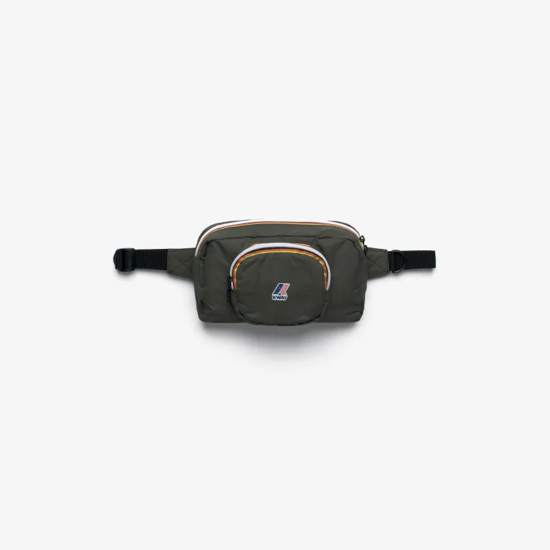 LE VRAI 4.0 SYL - Bags - Waist Bag - Unisex - GREEN BLACKISH made by K-Way
