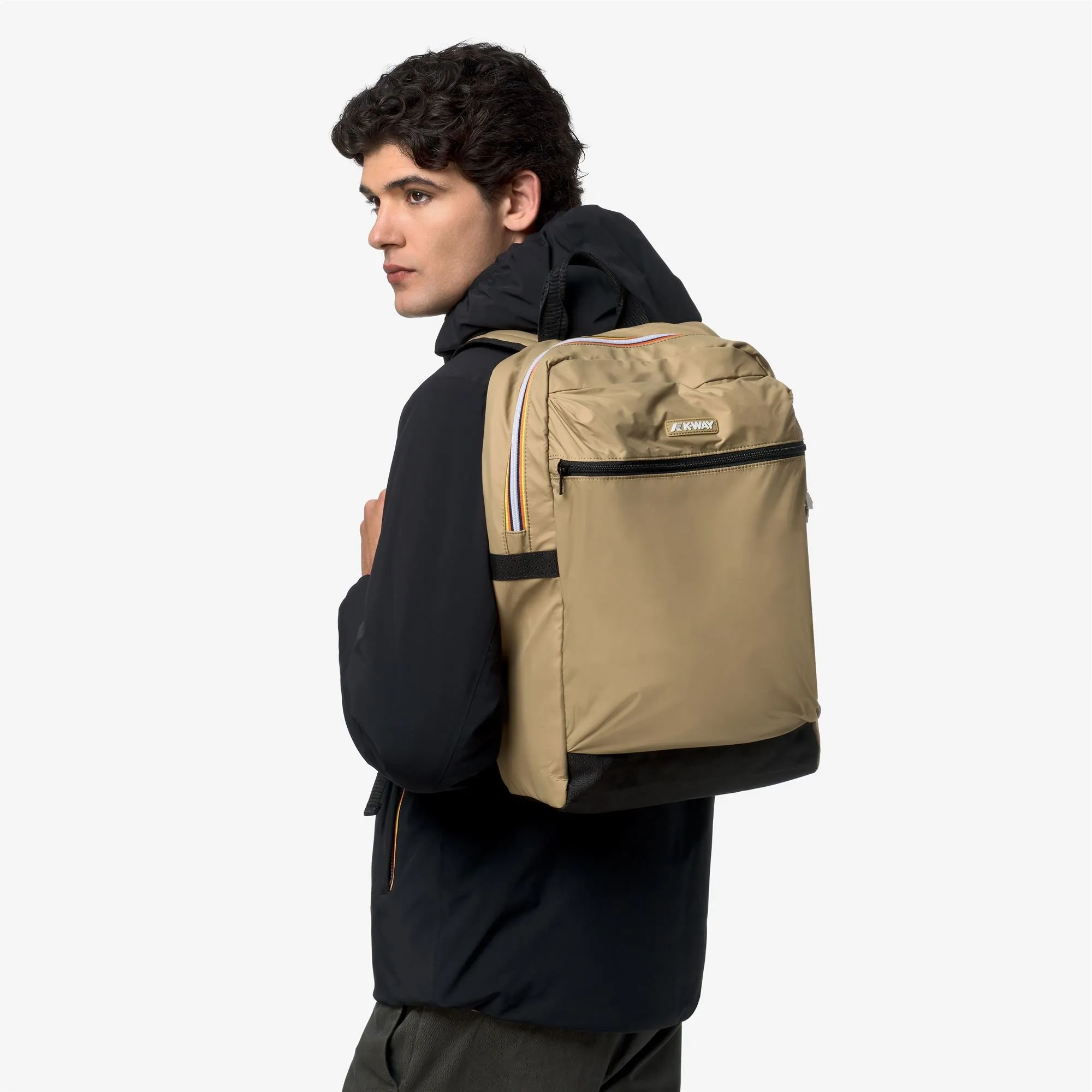LAON - Bags - Backpack - Unisex - Beige Khaki sold by K-Way product image thumbnail 2
